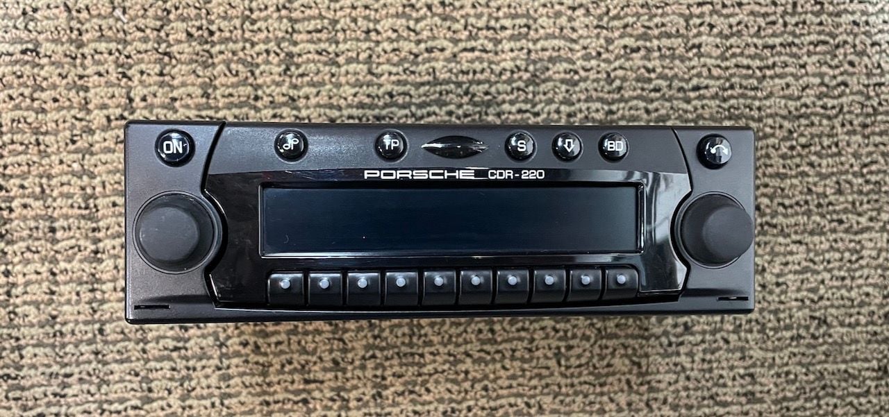 Audio Video/Electronics - Porsche Becker CDR 220 with modified faceplate - Used - 0  All Models - San Francisco, CA 94112, United States