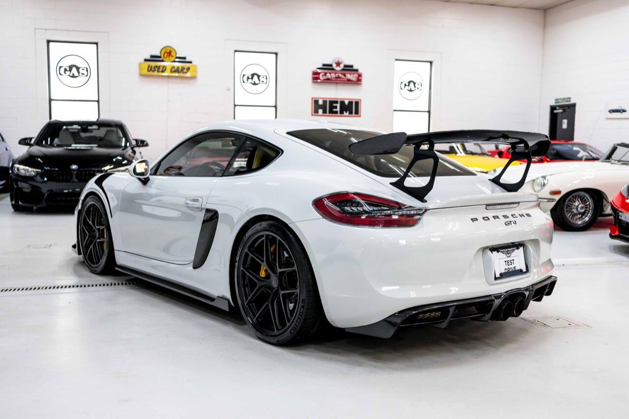 2016 Porsche Cayman GT4 - Porsche Cayman GT4 carrara white, LWB, PCCB, high spec with lots of tasteful mods - Used - VIN WP0AC2A85GK191991 - 6 cyl - 2WD - Manual - Coupe - White - Atlanta, GA 30305, United States