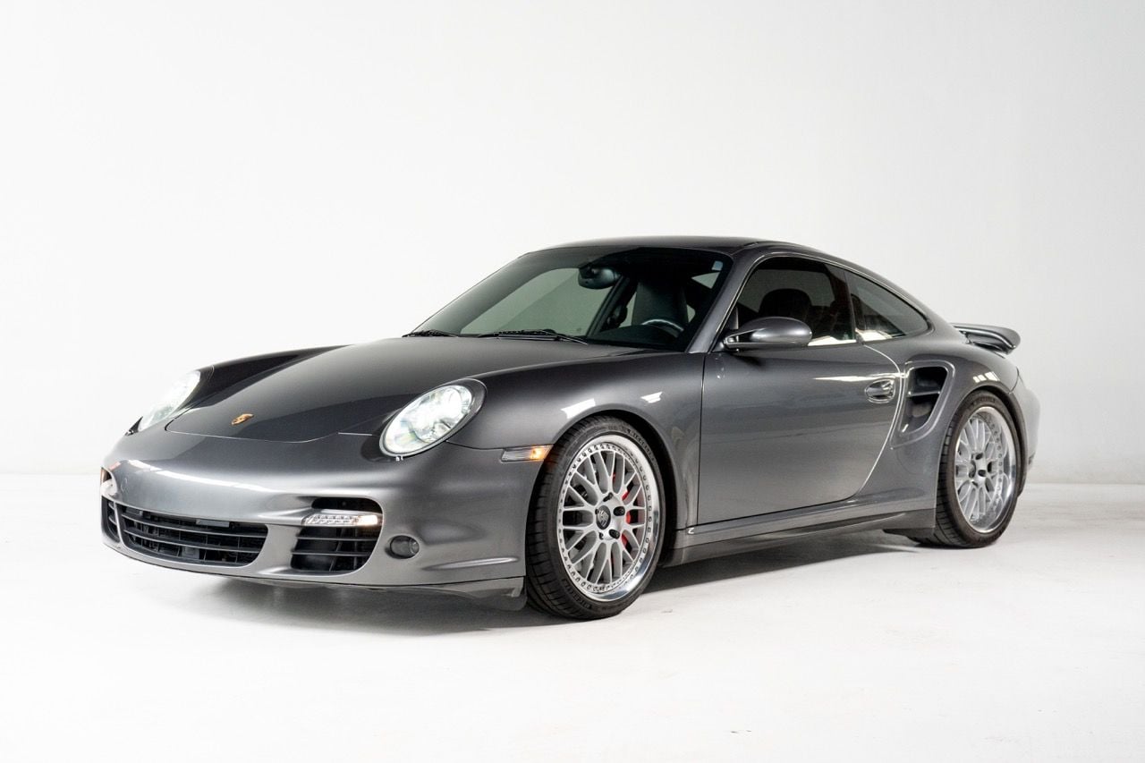 2008 Porsche 911 - 2008 911 Turbo 6 speed Meteor Grey Metallic - 60k miles, modified driver's car - Used - VIN WP0AD29938S783899 - 60,300 Miles - 6 cyl - AWD - Manual - Coupe - Gray - San Diego, CA 92126, United States