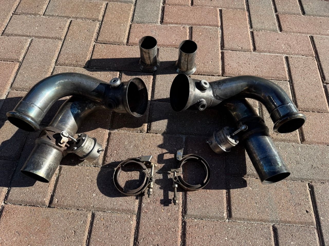 2018 Porsche GT3 - Fabspeed side muffler bypass pipes - Valved - Accessories - $1,000 - West Palm Beach, FL 33411, United States
