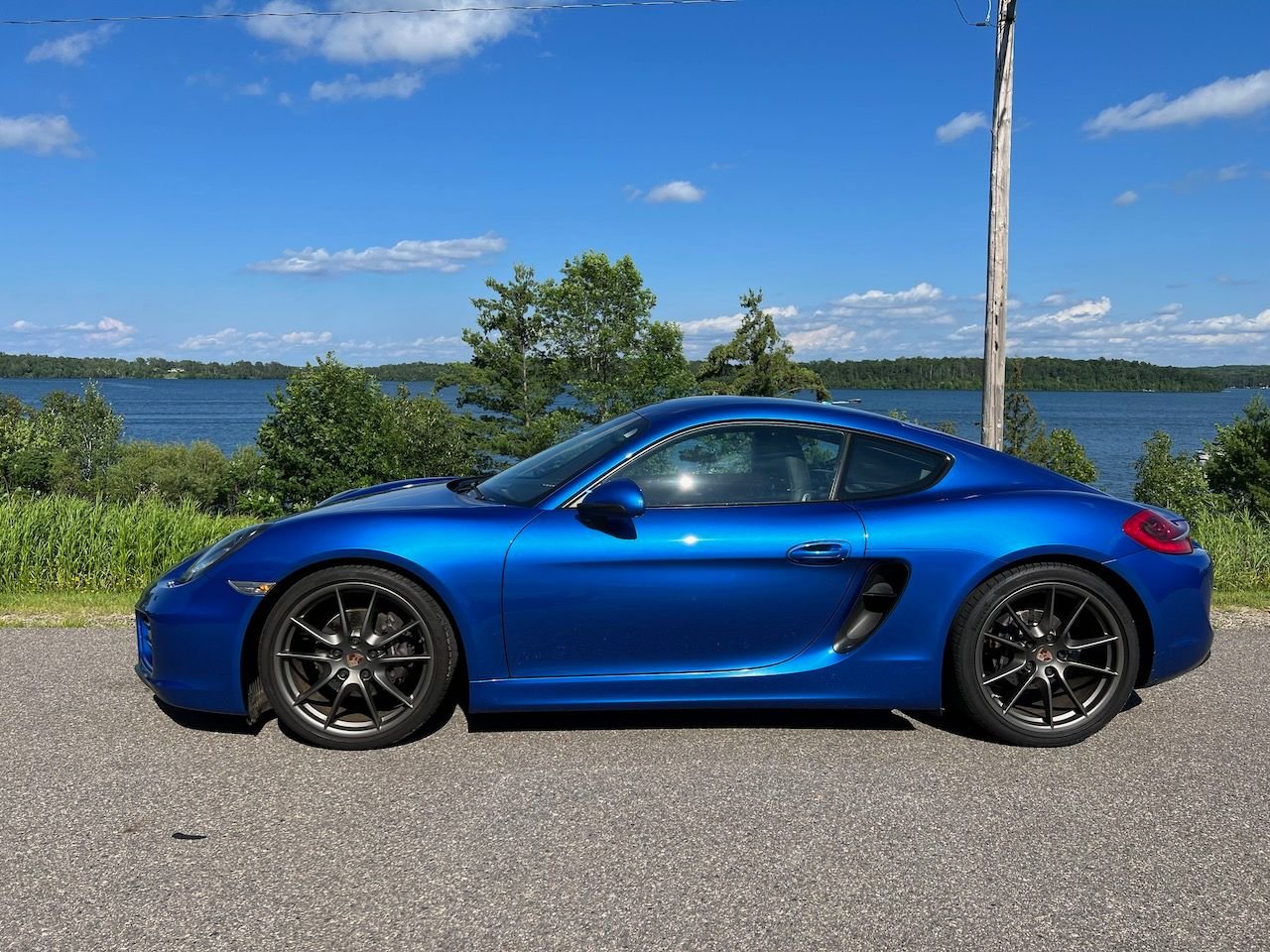 Cayman Sapphire Blue With Manual Trans PASM Rennlist Porsche Discussion Forums