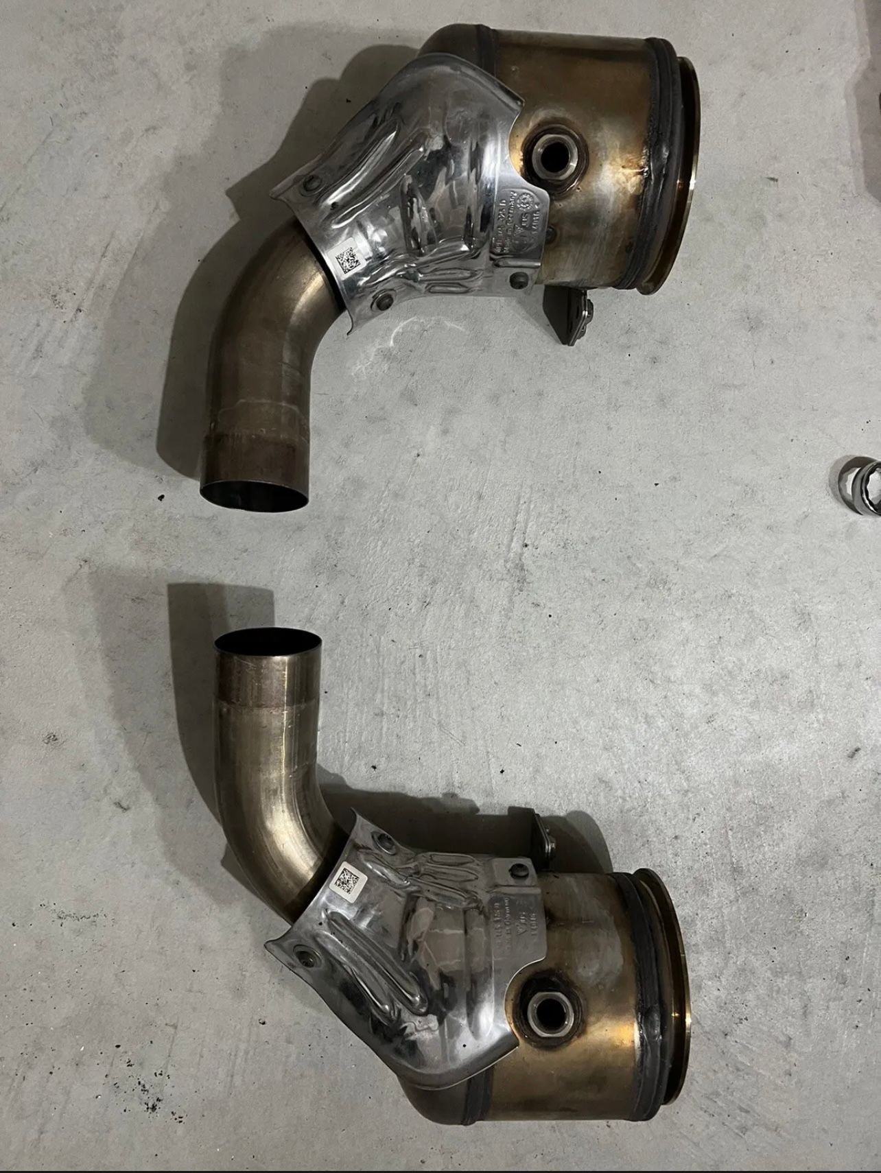 Engine - Exhaust - 992 911 Carrera s catalytic converters - Used - 2019 to 2023 Porsche 911 - Macomb, MI 48042, United States