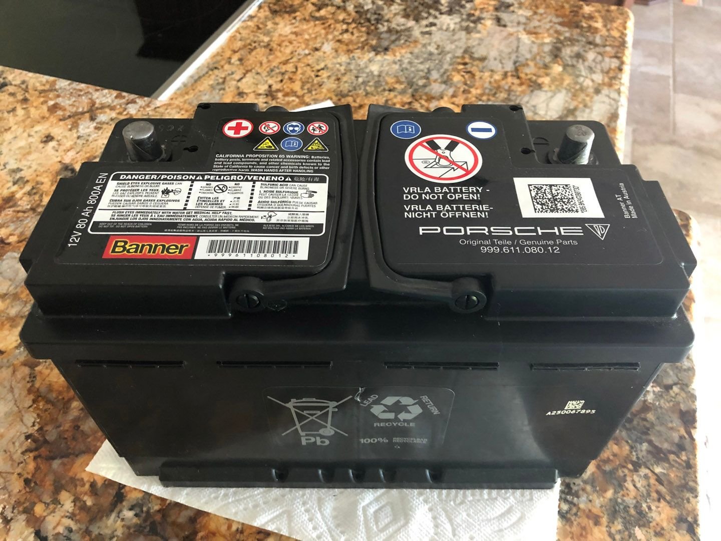 Porsche 911 991.2 Turbo S OEM Battery Rennlist Porsche Discussion