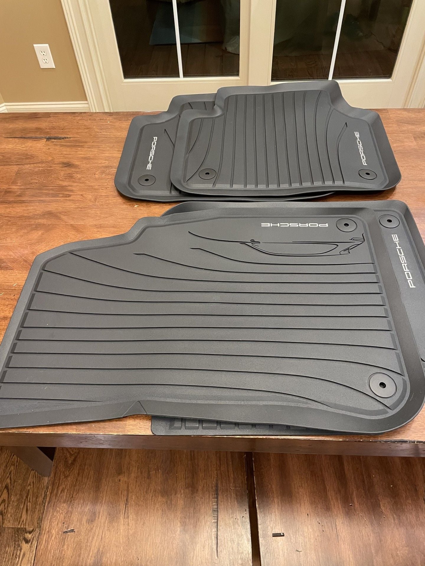 Accessories - New OEM Cayenne 9Y0 Rubber floor mats - New - 2019 to 2023 Porsche Cayenne - Tri Cities, TN 37664, United States