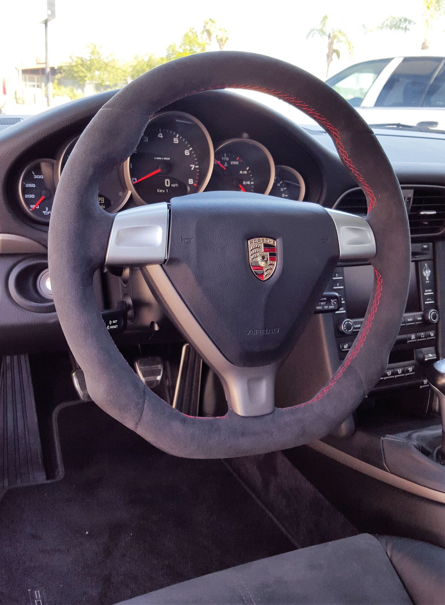 Alcantara steering wheel for 997.1 Carrera Rennlist Porsche