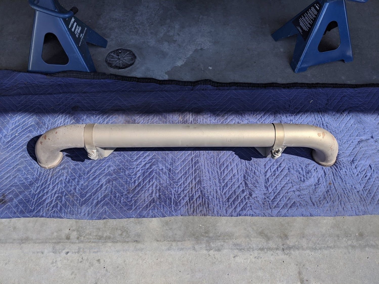 Porsche 964 Primary muffler delete Cup Pipe (one piece) Rennlist