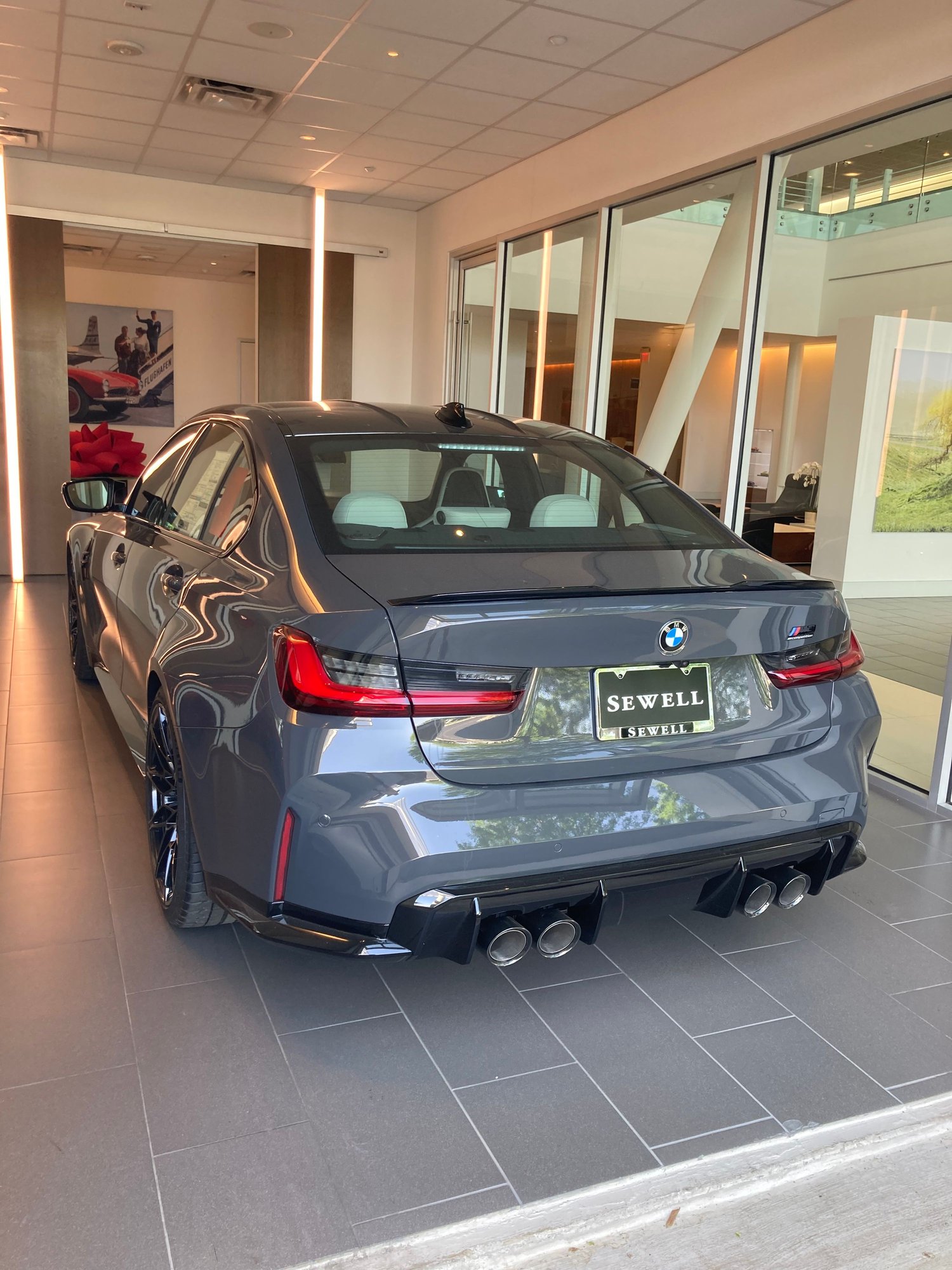 2022 BMW 3-Series - 2022 M3 Competition- Dravit Grey / Carbon Buckets / Carbon Ceramic Brakes! - Used - VIN WBS33AY06NFM61523 - 2,000 Miles - 6 cyl - 2WD - Automatic - Sedan - Gray - Dallas, TX 75071, United States