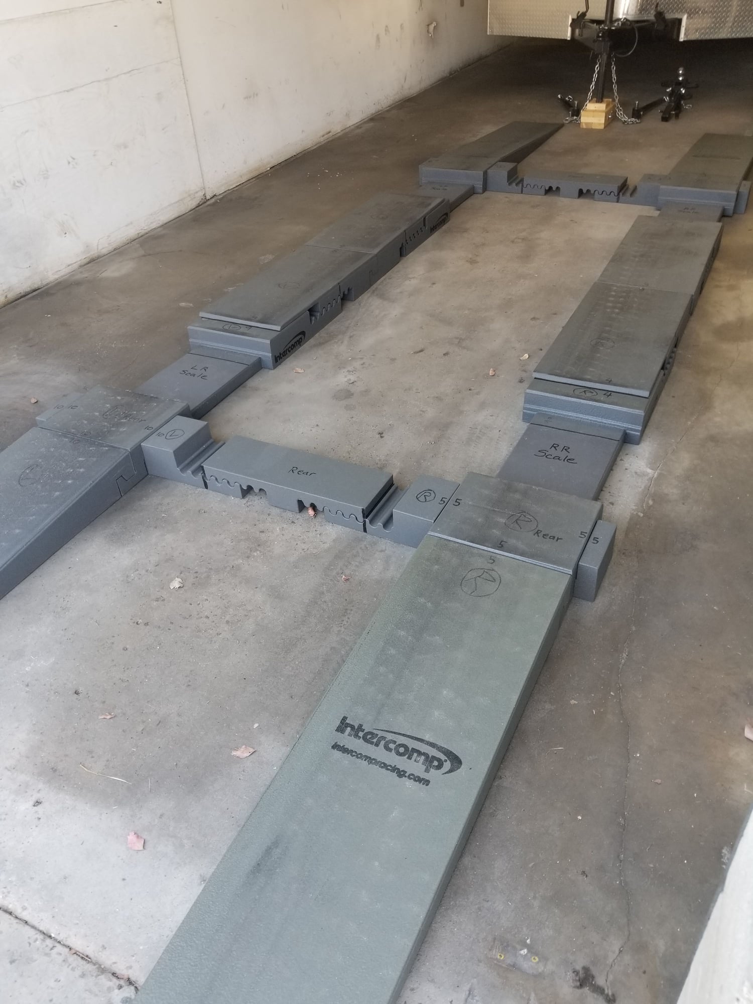 Miscellaneous - Intercomp Light Weight Scale Rack System #171000 - Used - San Diego, CA 92071, United States