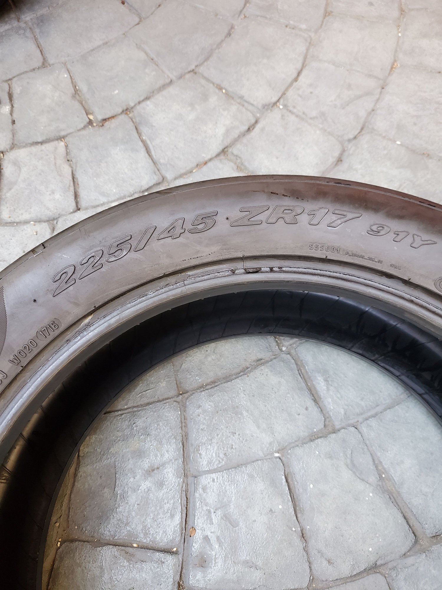 Wheels and Tires/Axles - Pirelli P-Zero Trofeo R 225/45/17 255/40/17 for 964 993 - Used - 1980 to 2006 Porsche 911 - Morgan Hill, CA 95037, United States