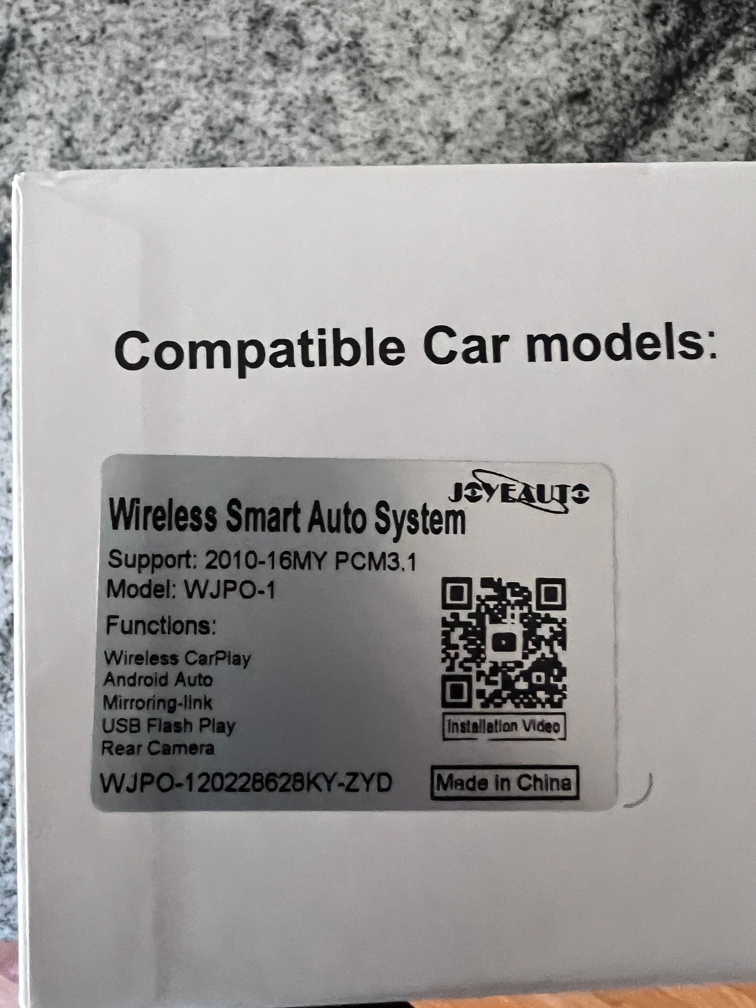 Audio Video/Electronics - JoyeAuto Apple CarPlay for various Porsche models - Used - 2010 to 2016 Porsche 911 - Walton, KY 41094, United States