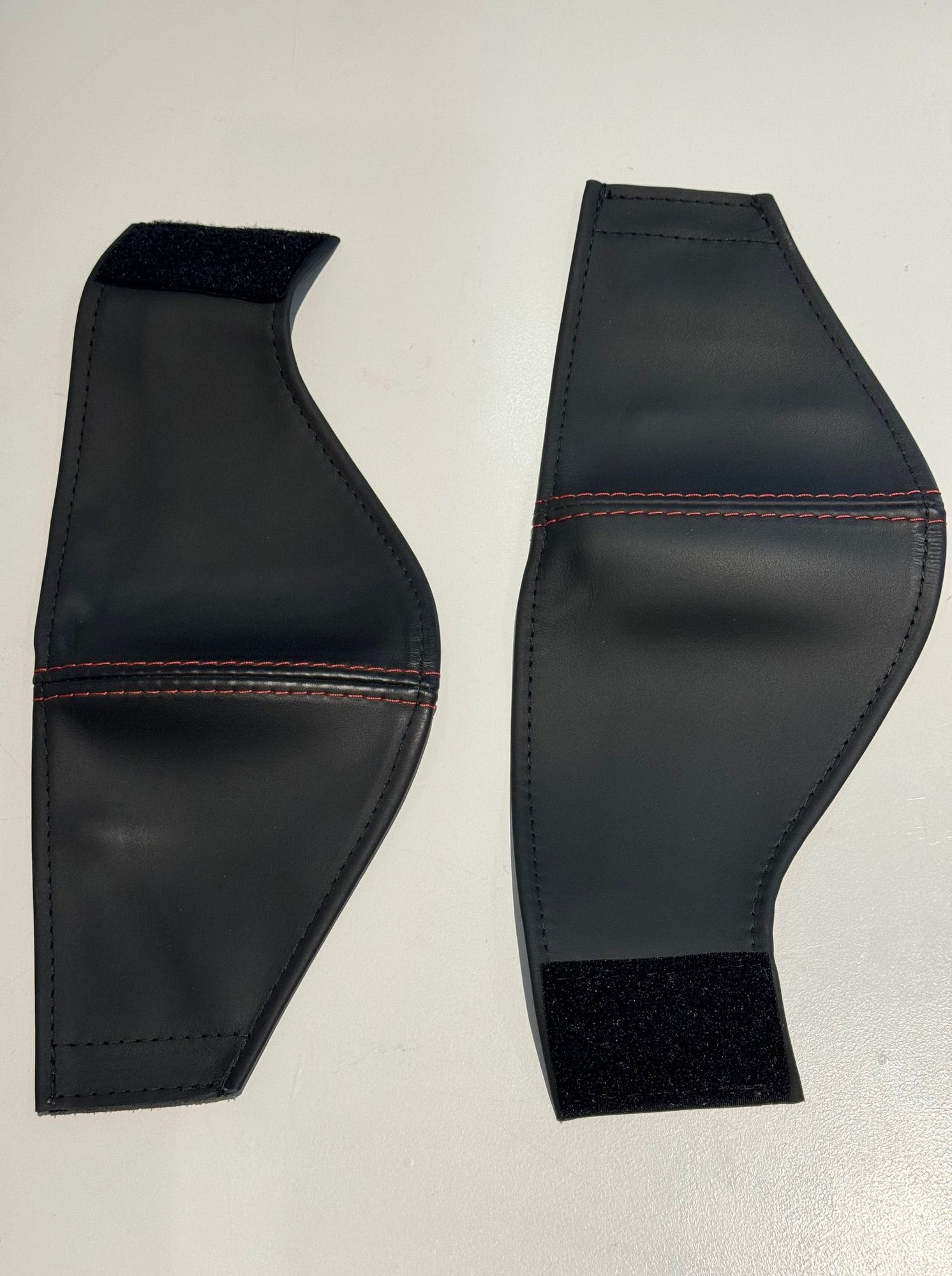 Interior/Upholstery - Edguard LWBS bolster protectors - black leather / red stitching - Used - -1 to 2025  All Models - Toronto, ON M3B3H9, Canada