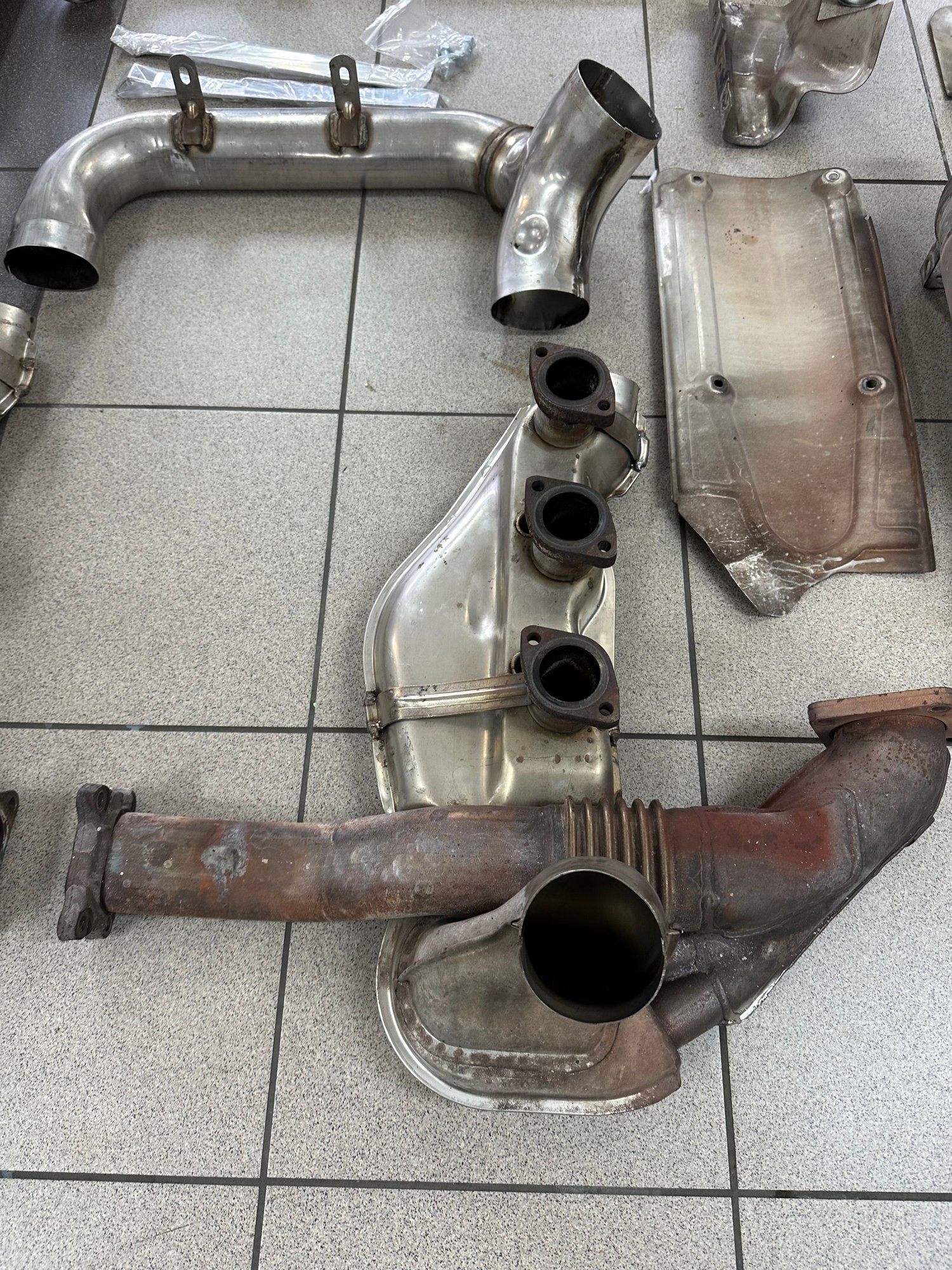 Engine - Exhaust - 964 Complete Exhaust system with Fister Secondary and Cup Pipe - Used - 1989 to 1994 Porsche 911 - New York, NY 10305, United States