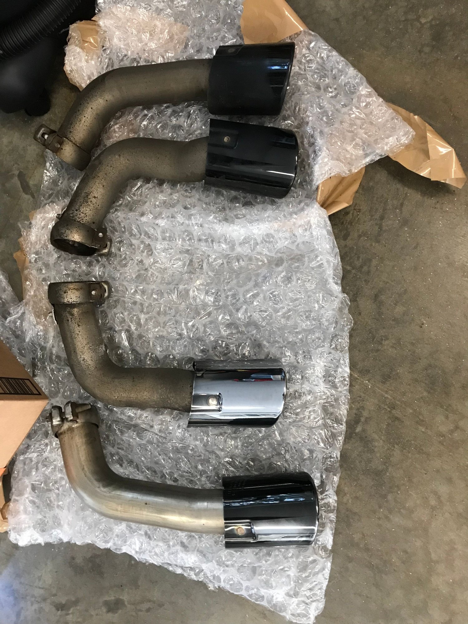 Engine - Exhaust - 958.2 Cayenne GTS PSE tips - Used - 2015 to 2018 Porsche Cayenne - Rindge, NH 03461, United States