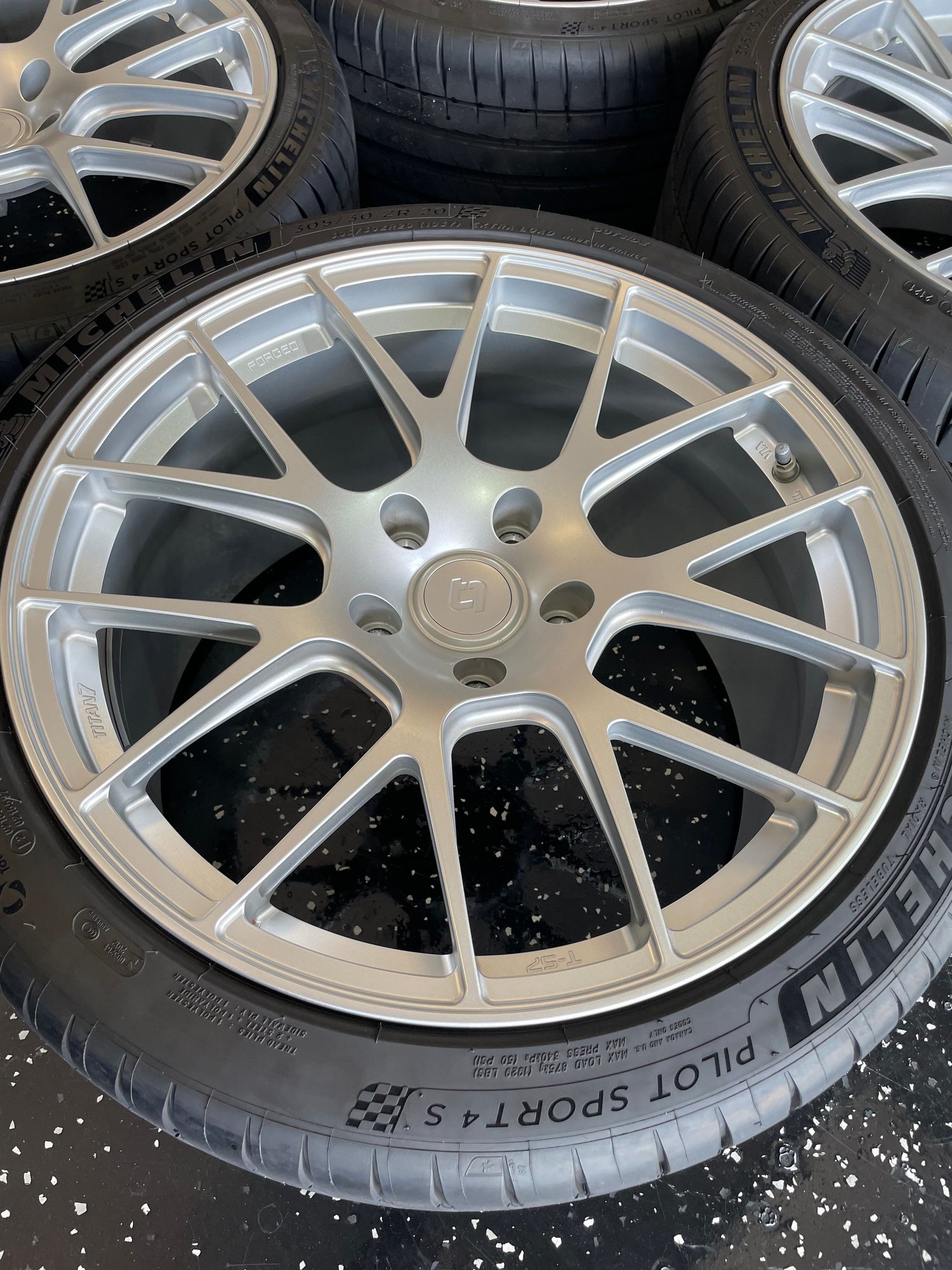 Wheels and Tires/Axles - Titan Forged TS-7 Wheels w/ Michelin PS4's tires - Used - 2013 to 2022 Porsche 911 - 2013 to 2022 Porsche Boxster - 2013 to 2022 Porsche Cayman - Winter Garden, FL 34787, United States