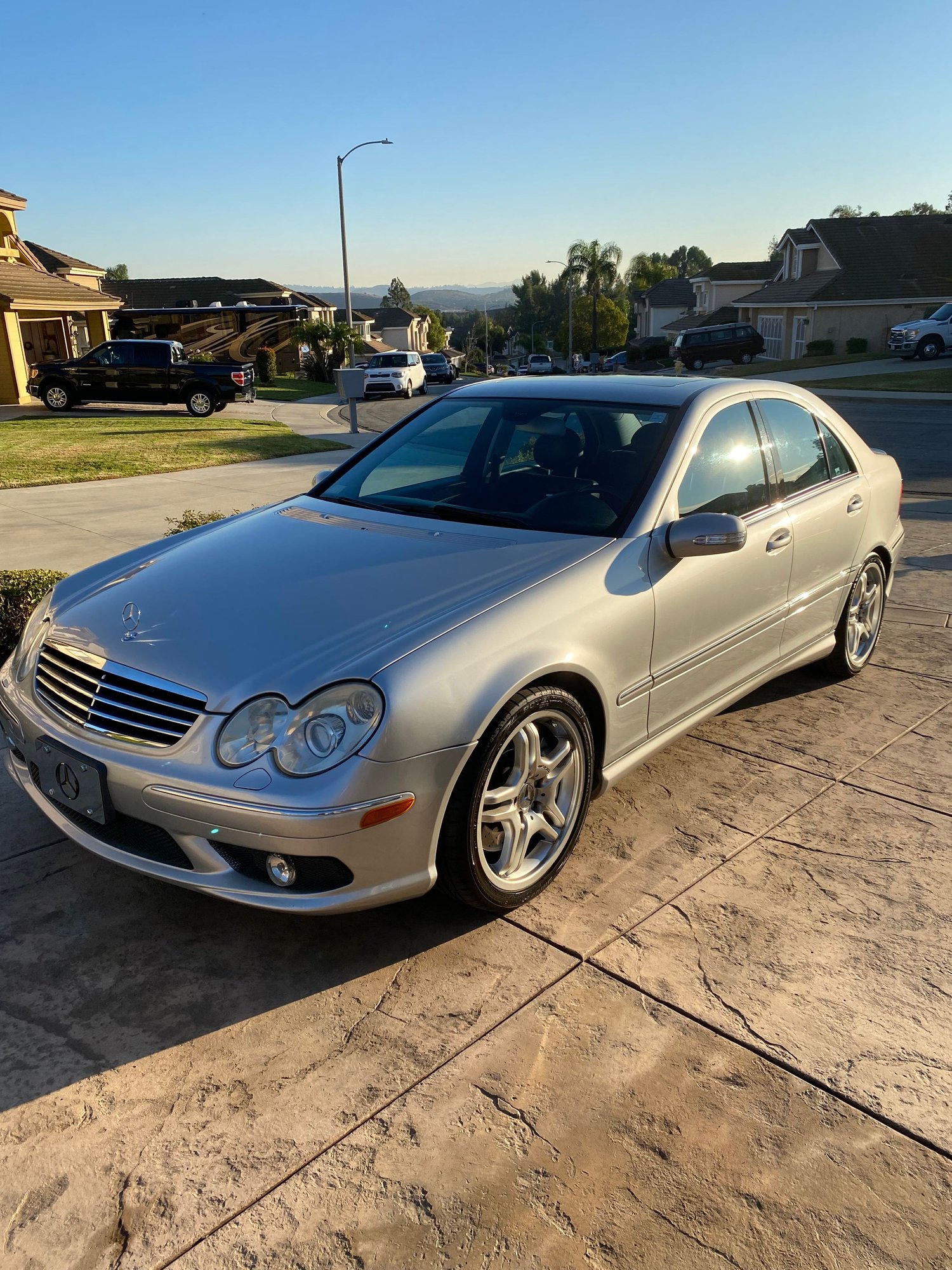 2005 Mercedes-Benz C55 AMG - C55 AMG with 82k miles - Used - VIN WDBRF76J85F667013 - 82,000 Miles - 8 cyl - 2WD - Automatic - Sedan - Silver - Moorpark, CA 93021, United States