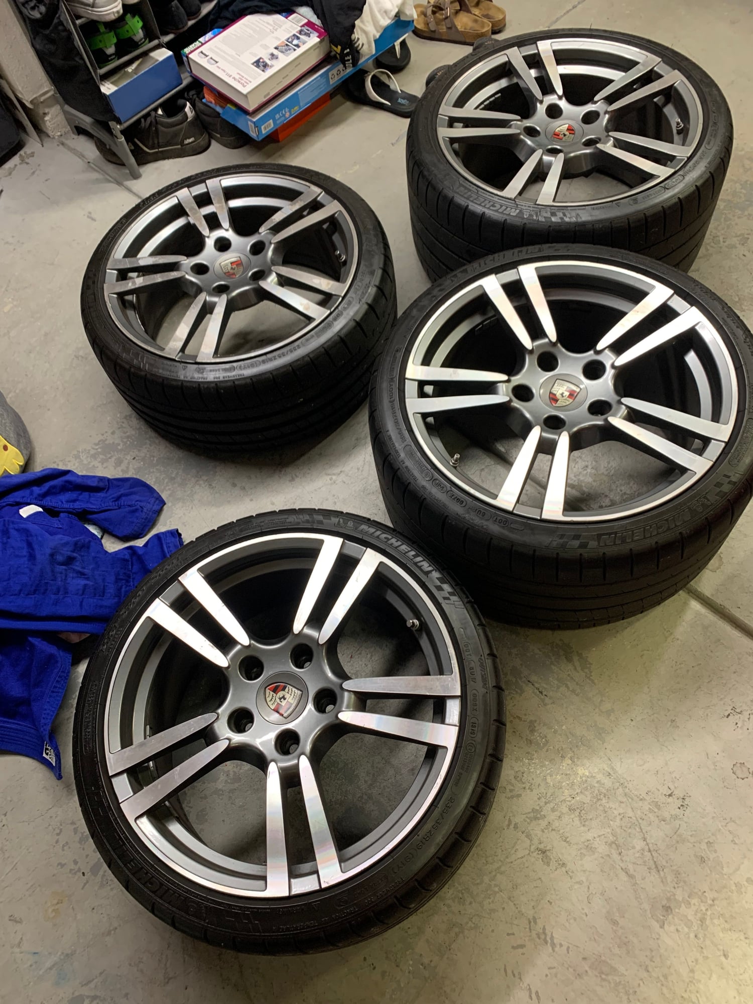 Wheels and Tires/Axles - 997 turbo II wheels n tires - Used - 2002 to 2010 Porsche 911 - San Diego, CA 92111, United States