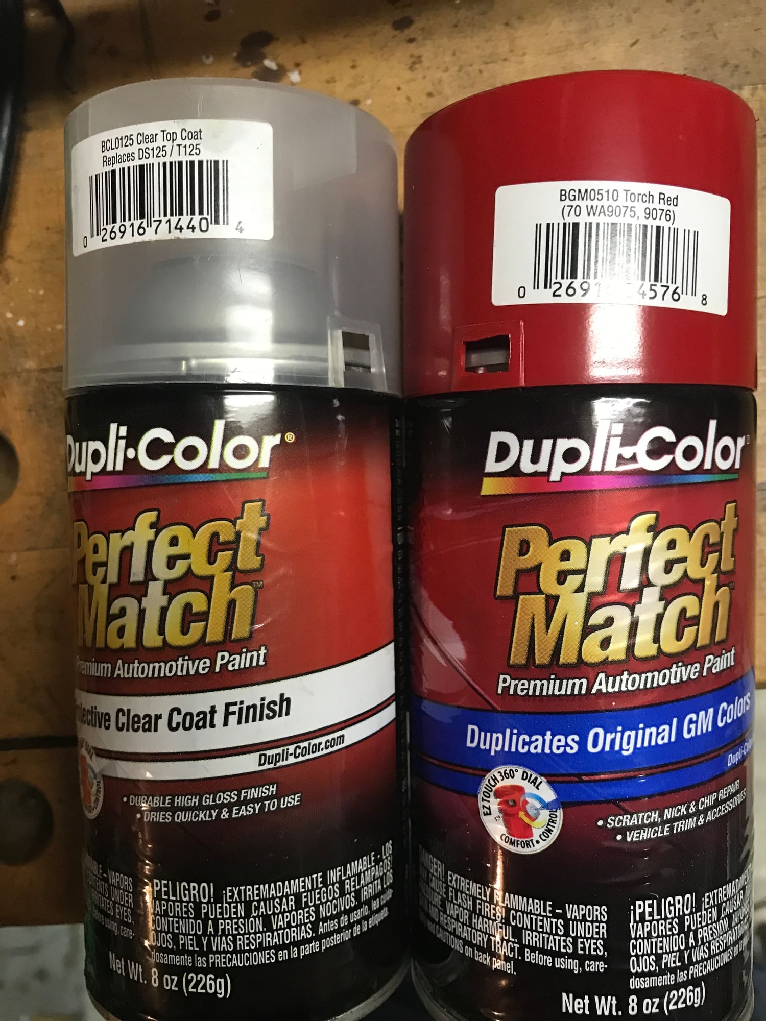 CBCL0125 Dupli-Color Perfect Match Auto Paint, Clear Top Coat, 8