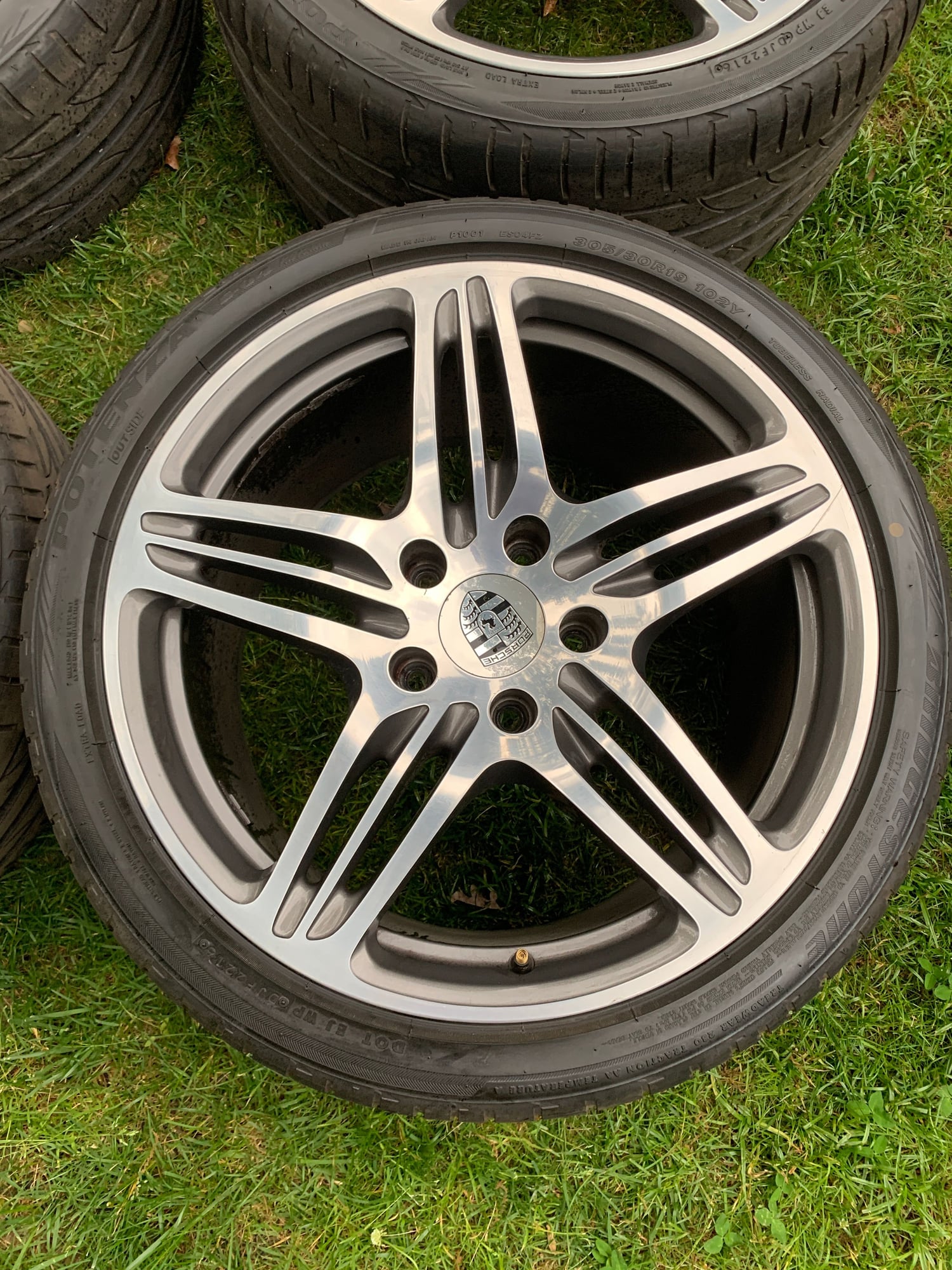 Wheels and Tires/Axles - OEM 997 Turbo rims and Potenza S-04 tires - Used - 2001 to 2011 Porsche 911 - Sewell, NJ 08080, United States