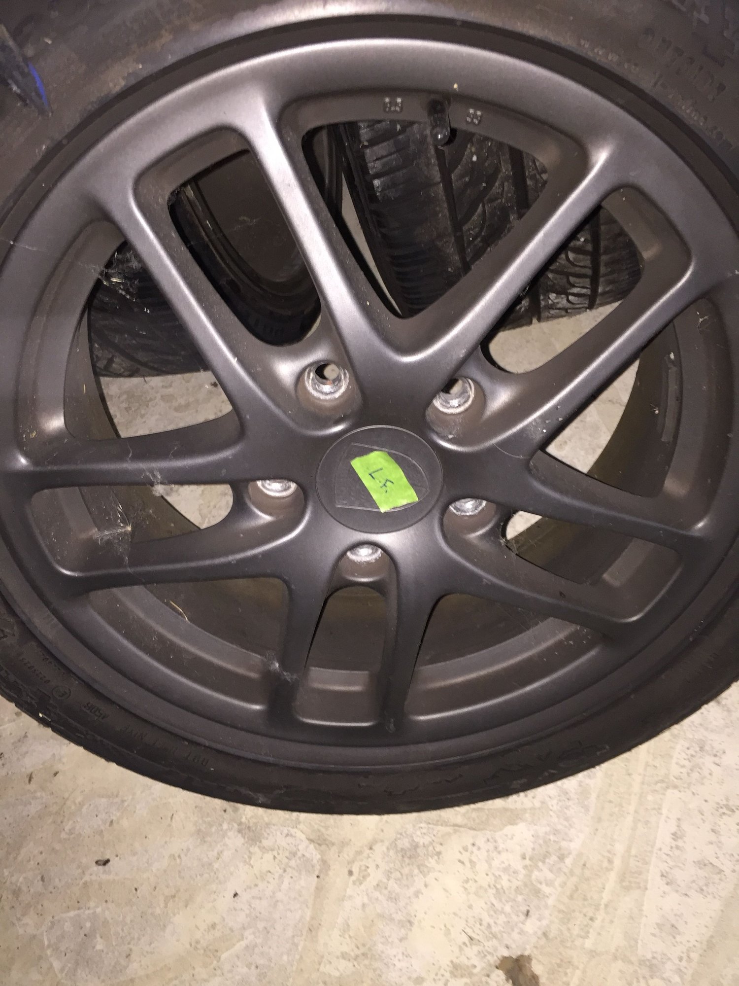 Wheels and Tires/Axles - 987 (Cayman) rims with snow tires - Used - 2005 to 2009 Porsche Cayman - Detroit, MI 48134, United States