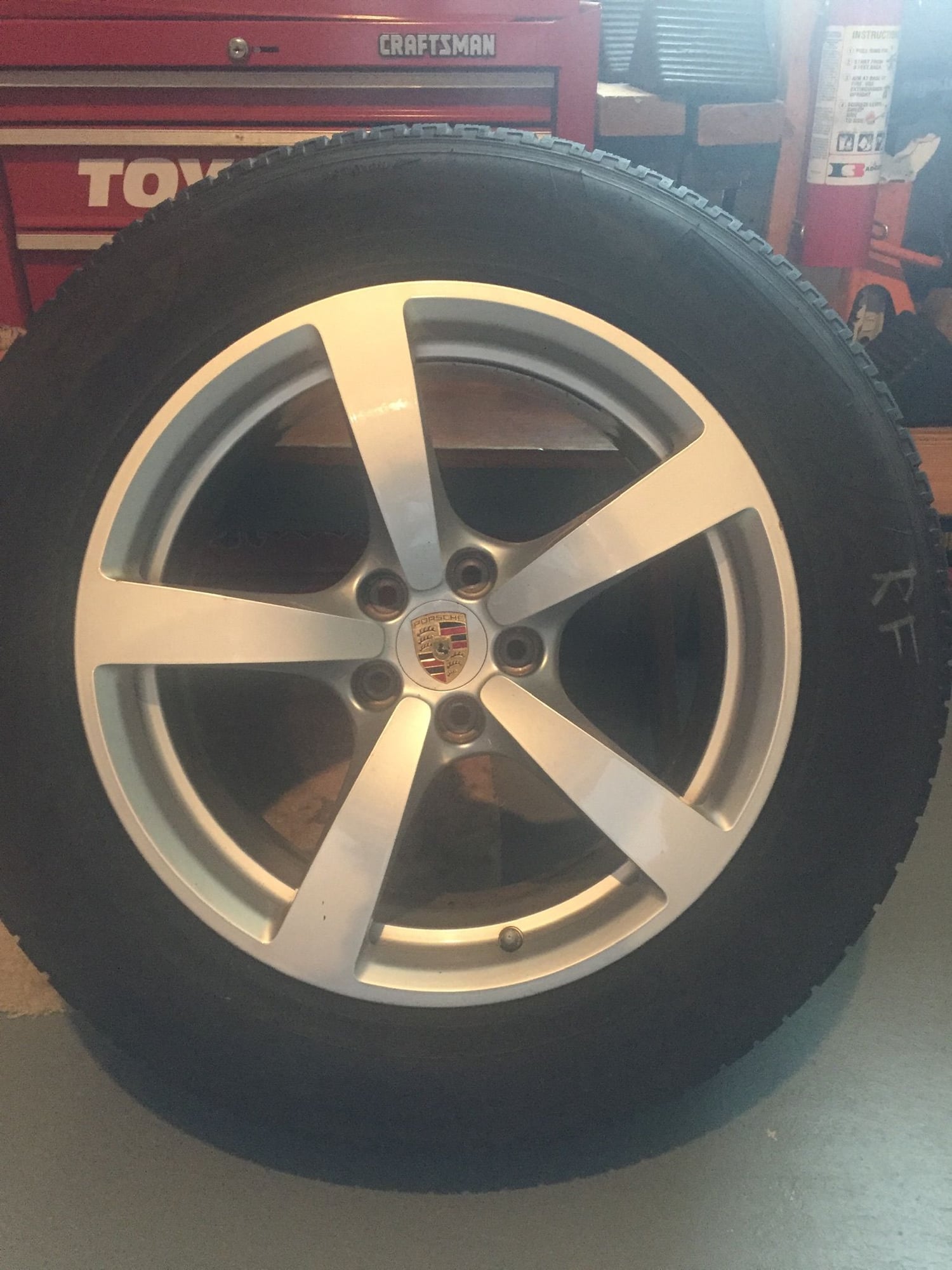 Wheels and Tires/Axles - Macan 18" Winter Wheels - Used - Cleveland, OH 44133, United States
