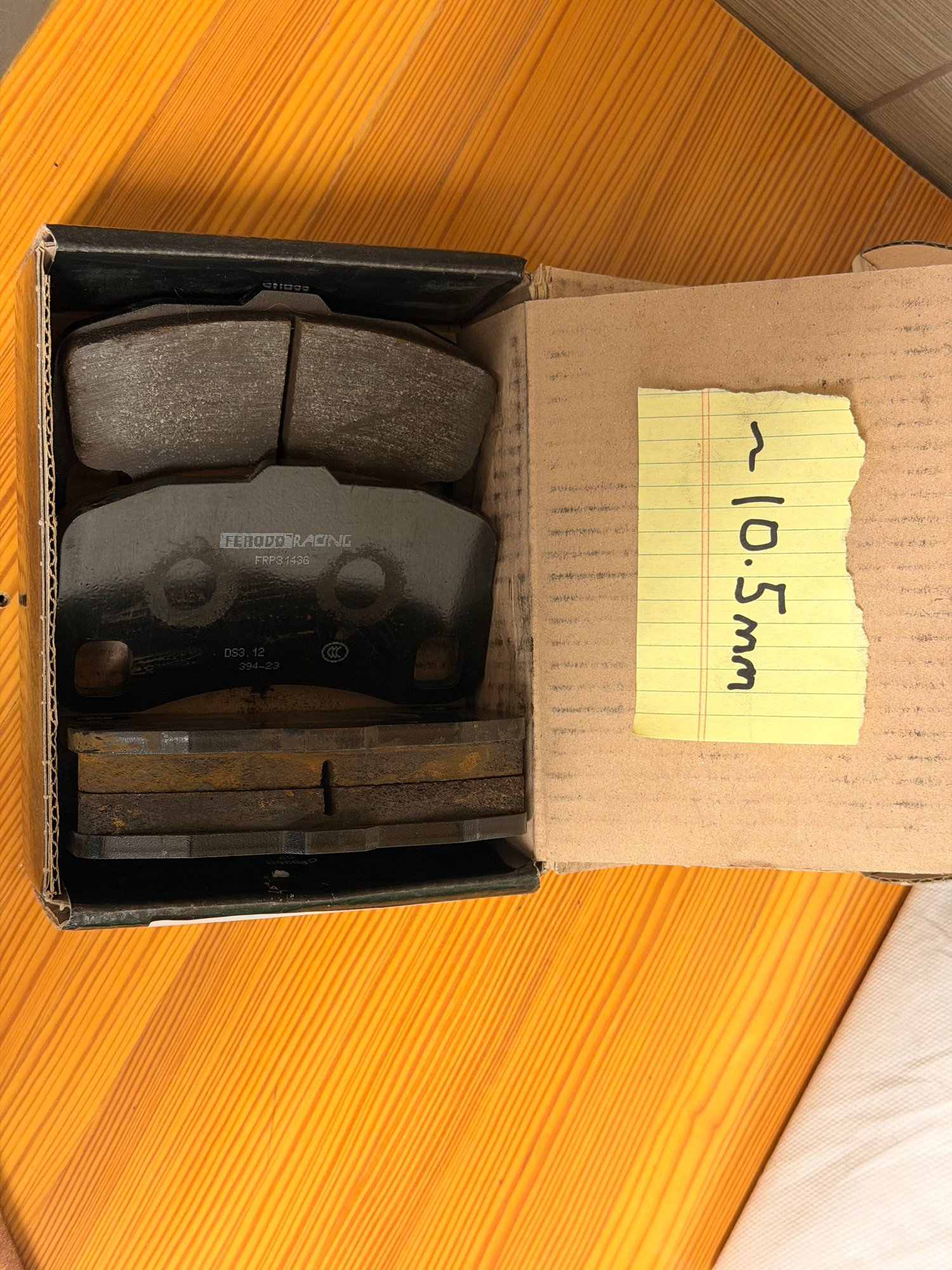 Brakes - FERODO Brake Pads for Steel Brakes - 997.1 GT3/GT3RS/GT2 - 996 - Used - Newcastle, WA 98059, United States