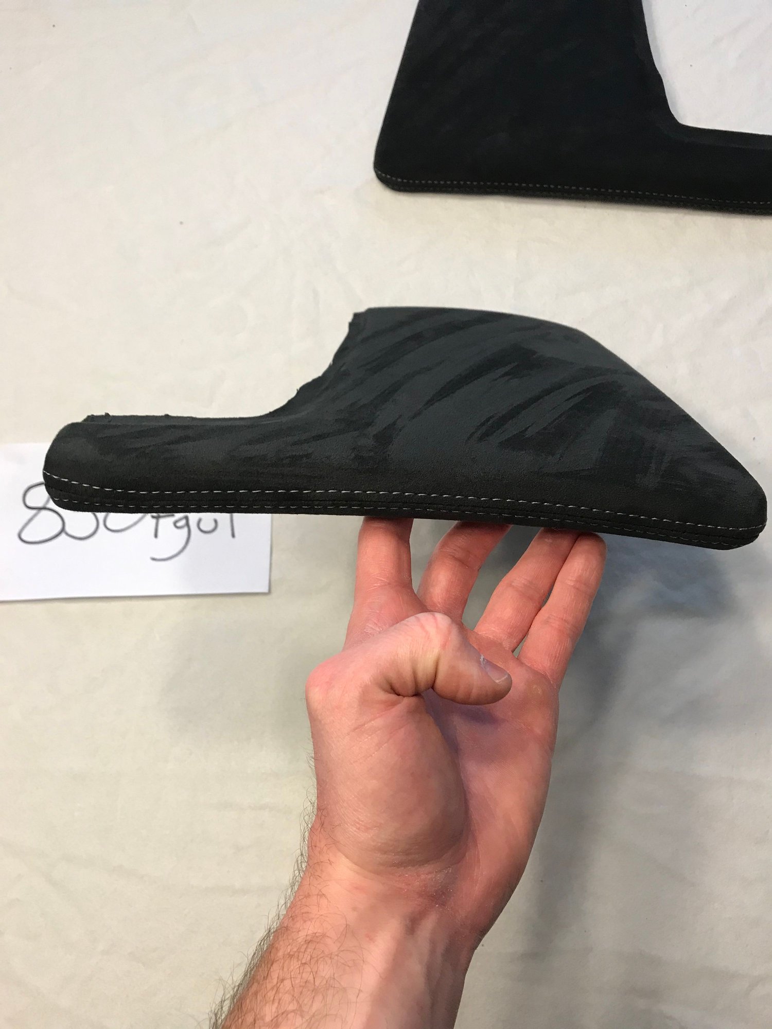 2009 Porsche Cayman - 997/987 Alcantara Center Console Side Panels with Grey Stitching - Interior/Upholstery - $350 - Plymouth, Ma, MA 02360, United States