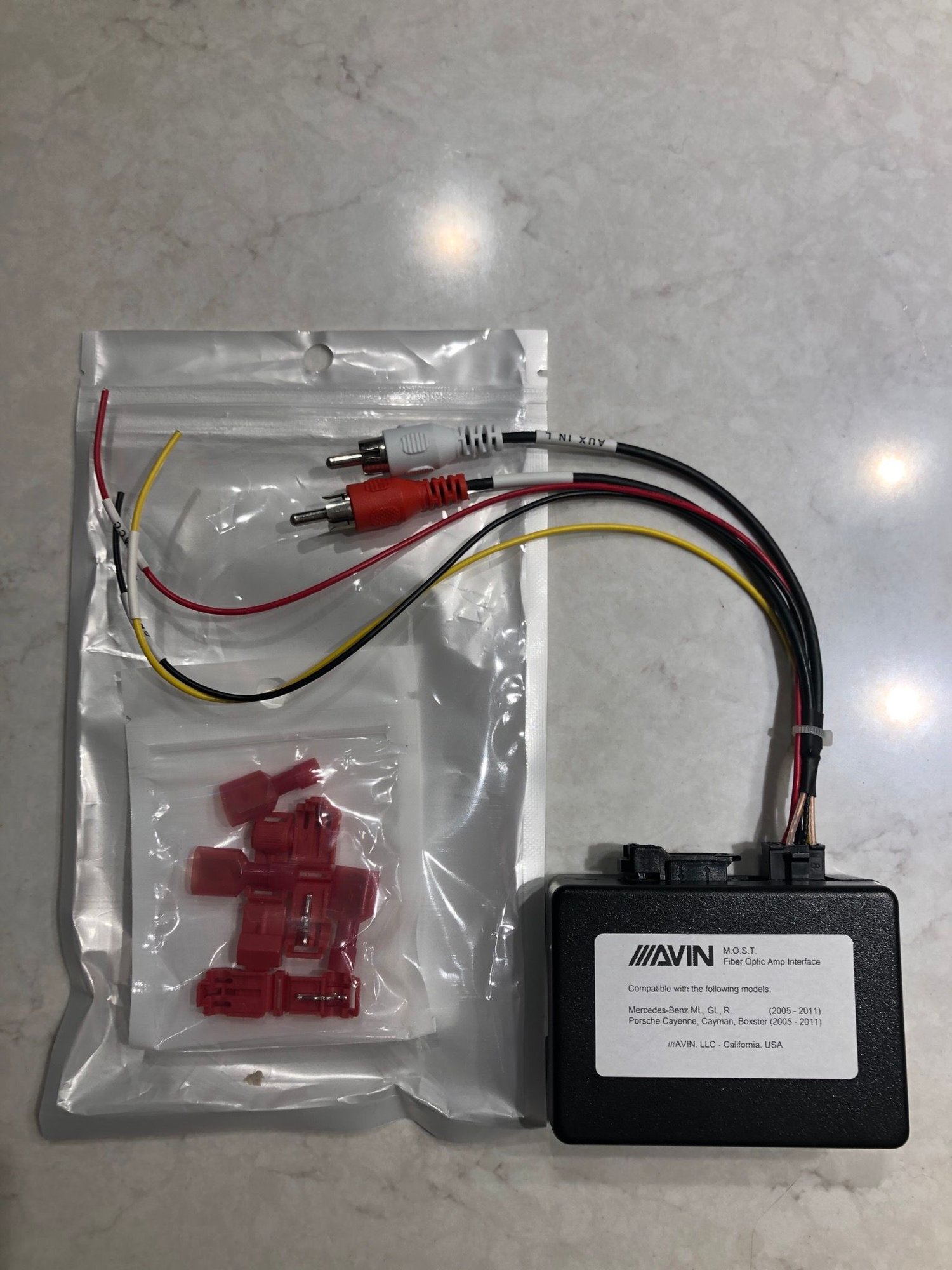 Audio Video/Electronics - AVIN MOST converter module - New - 2005 to 2011 Porsche All Models - Bethesda, MD 20814, United States