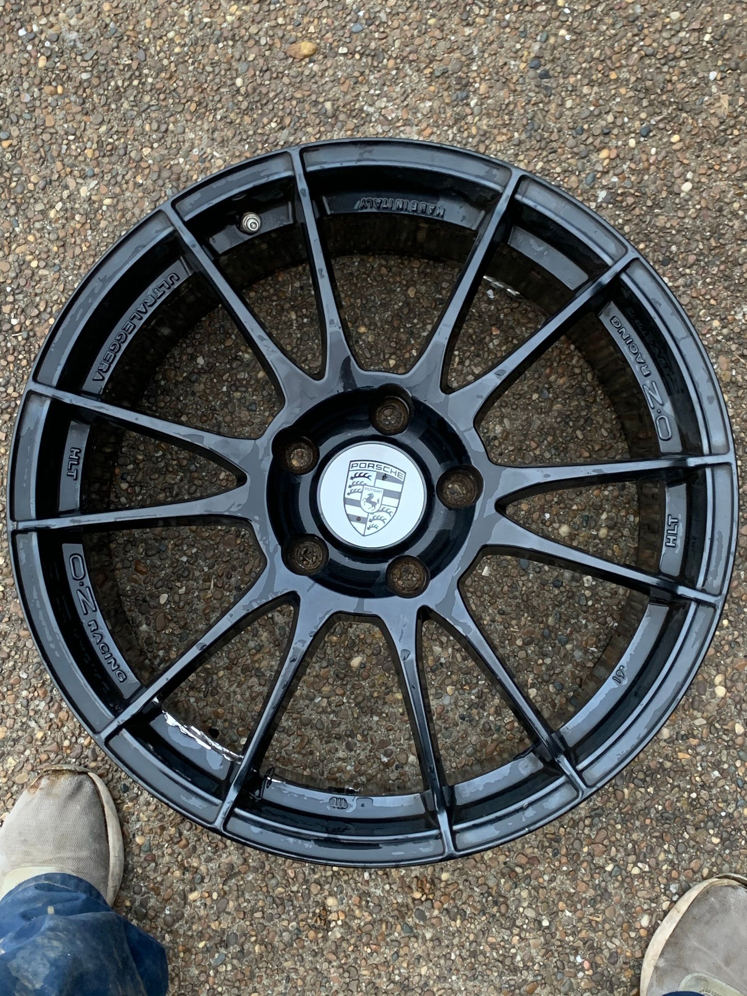 Wheels and Tires/Axles - OZ 19” ULTRALEGGERA WHEELS 8.5” & 10” with wheel caps & TPMS - Used - 2006 to 2012 Porsche Cayman - Glasgow, KY 42123, United States