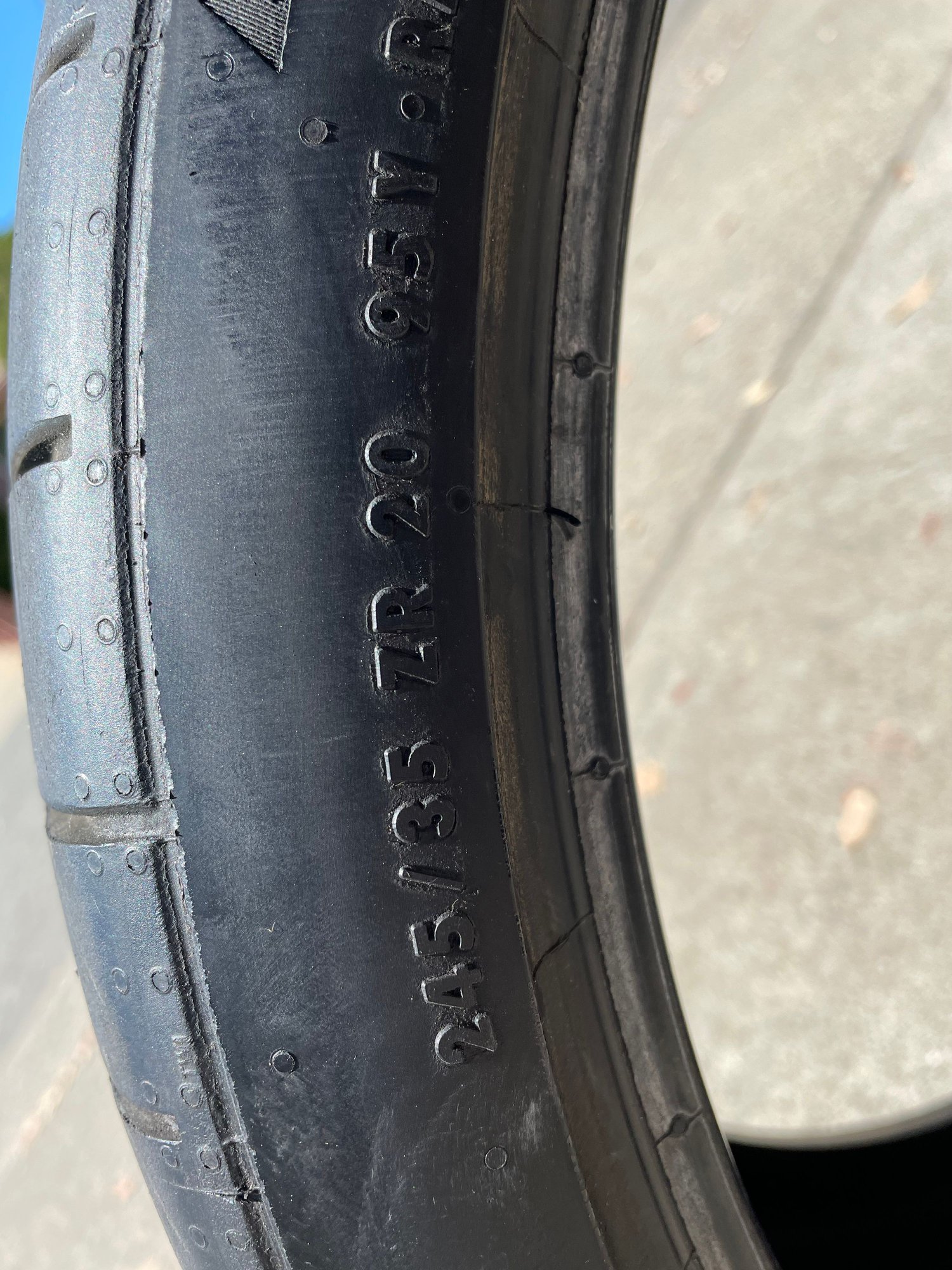 Wheels and Tires/Axles - Continental Extreme Contact Sport 245/35/zr20 Tires - Used - 0  All Models - Carmichael, CA 95608, United States