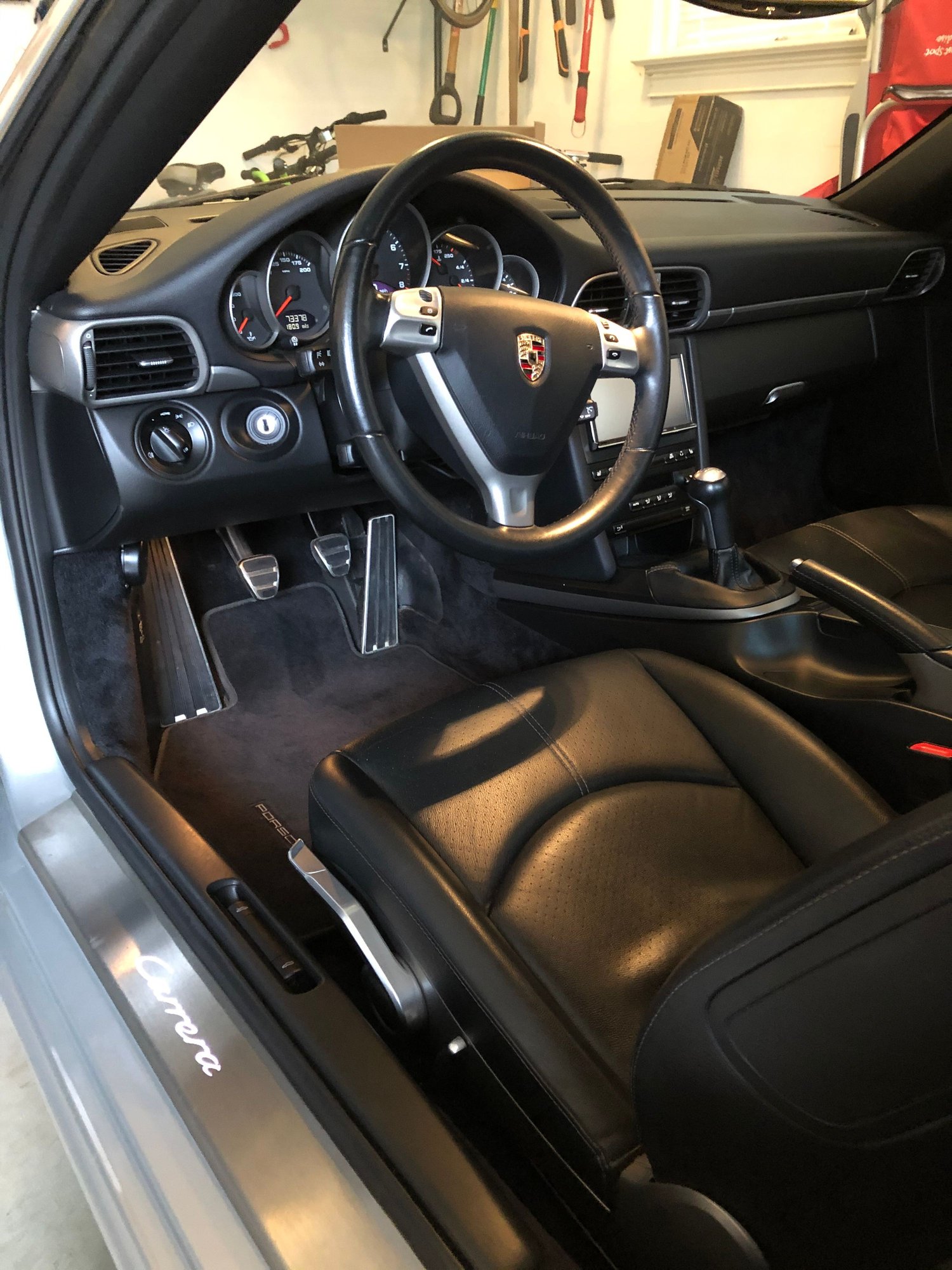 2009 Porsche 911 - 2009 Porsche 911 Carrera coupe, 6 speed manual transmission, 74,400 miles - Used - VIN WP0AA29969S707345 - 74,400 Miles - 6 cyl - 2WD - Manual - Coupe - Silver - Chapel Hill, NC 27517, United States