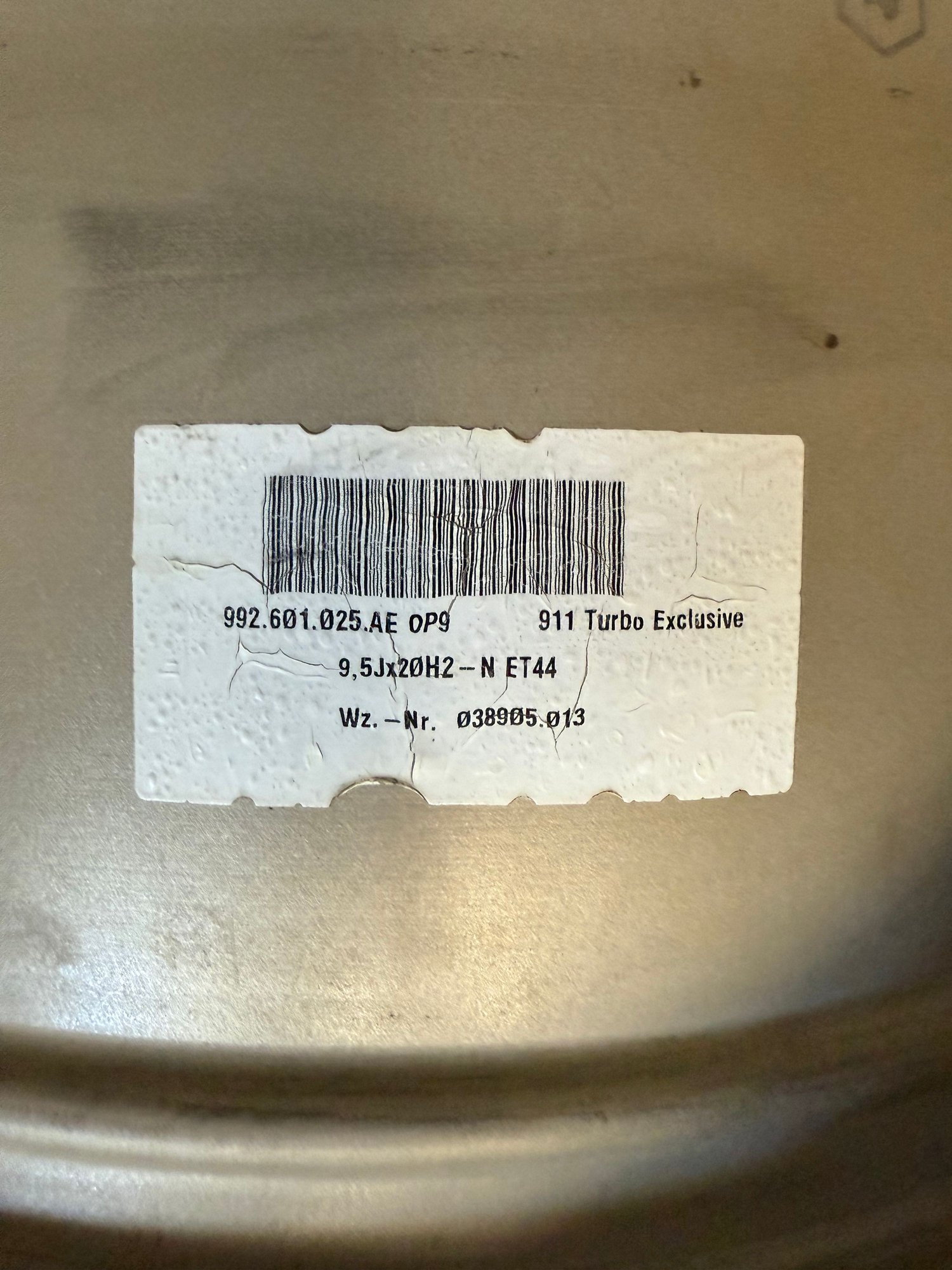 Wheels and Tires/Axles - 992 Exclusive Design Rims Aurum - Used - -1 to 2026  All Models - Lewisville, TX 75056, United States