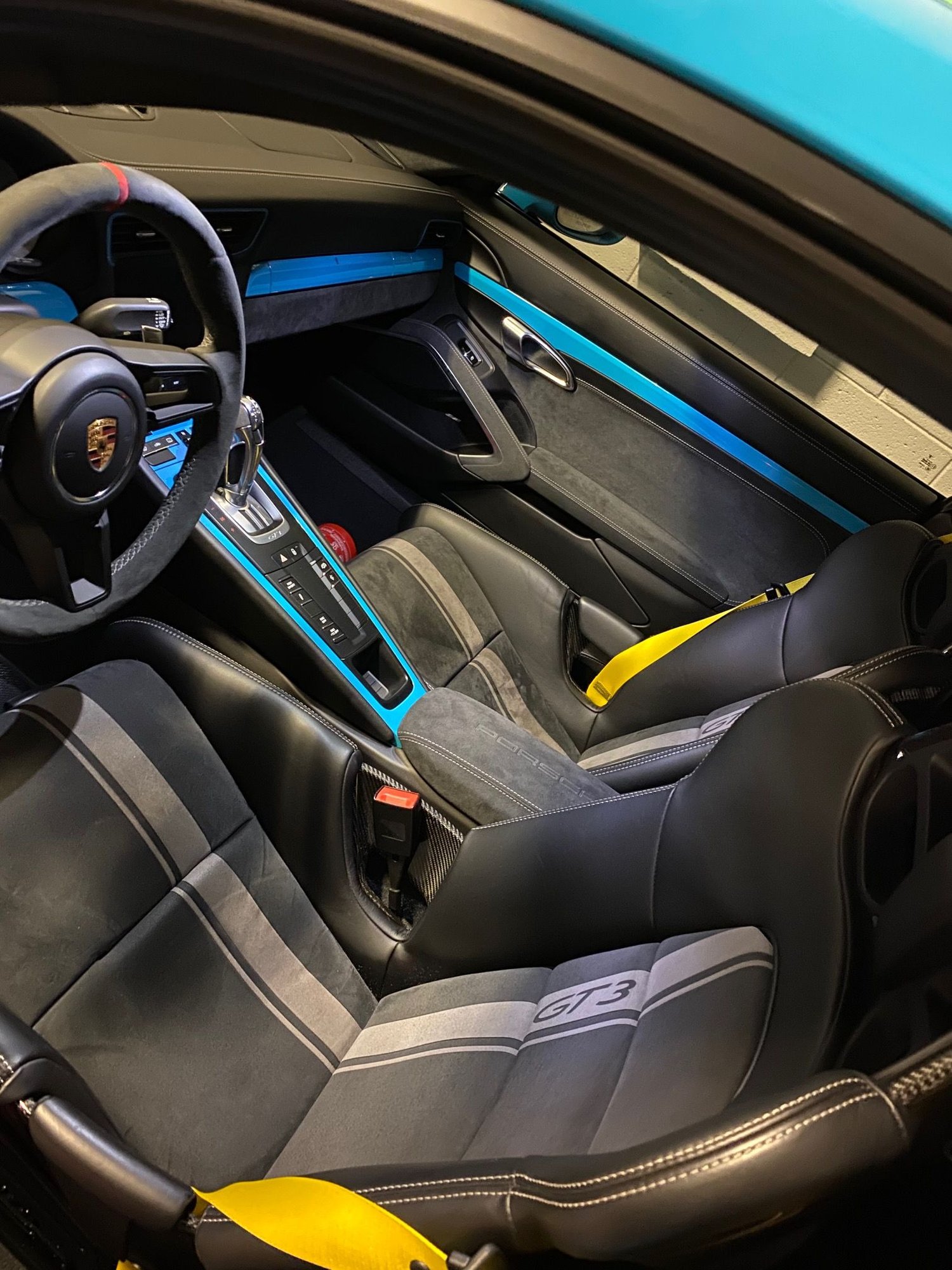 2018 Porsche GT3 - Highly Optioned Miami Blue 991.2 GT3 - Used - VIN wp0ac2a96js175833 - 4,321 Miles - 6 cyl - 2WD - Automatic - Coupe - Blue - Orlando, FL 34711, United States