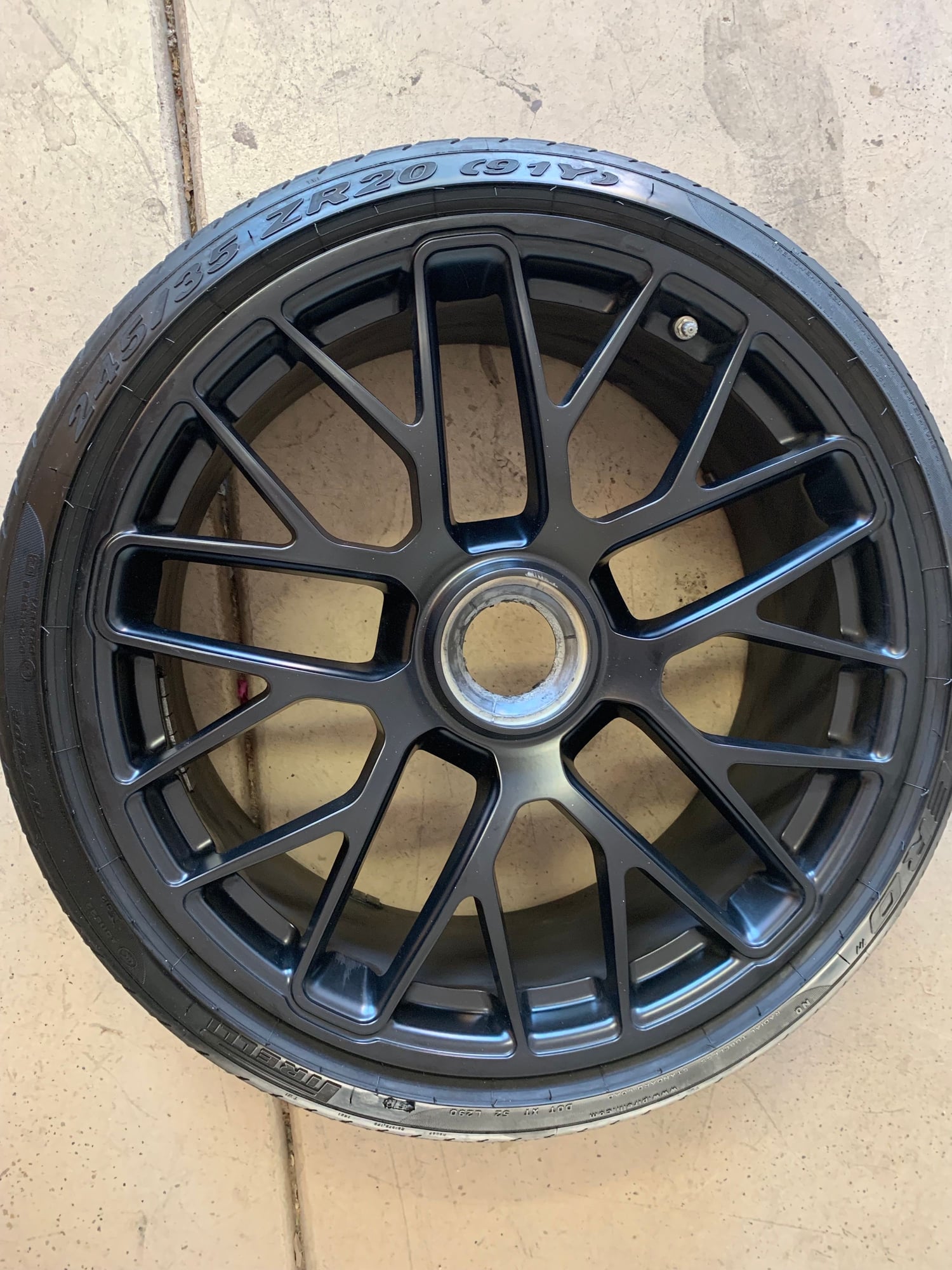 Wheels and Tires/Axles - 991 Turbo S Wheels finished in matte black w/ Tires - Used - 2014 to 2018 Porsche 911 - Scottsdale, AZ 85260, United States