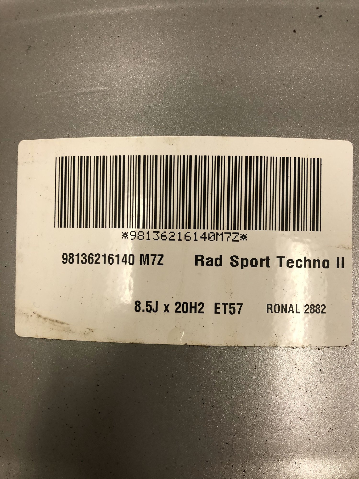 Wheels and Tires/Axles - 20" Porsche OEM Sport Techno Wheels for 981 Cayman/Boxster - Used - 2012 to 2016 Porsche Cayman - Sf Bay Area, CA 94040, United States