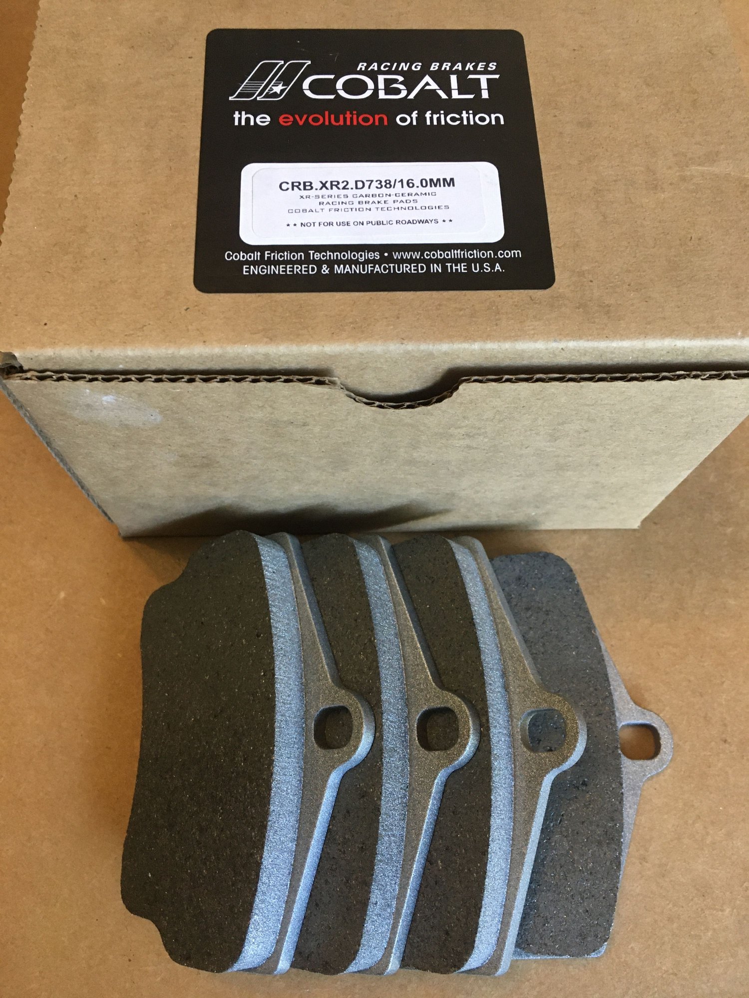 Brakes - New/ Never Used Cobalt Friction Rear Race Brake Pads for 987 & 981 Cayman & Boxster - New - 2006 to 2018 Porsche Cayman - Tampa, FL 33602, United States