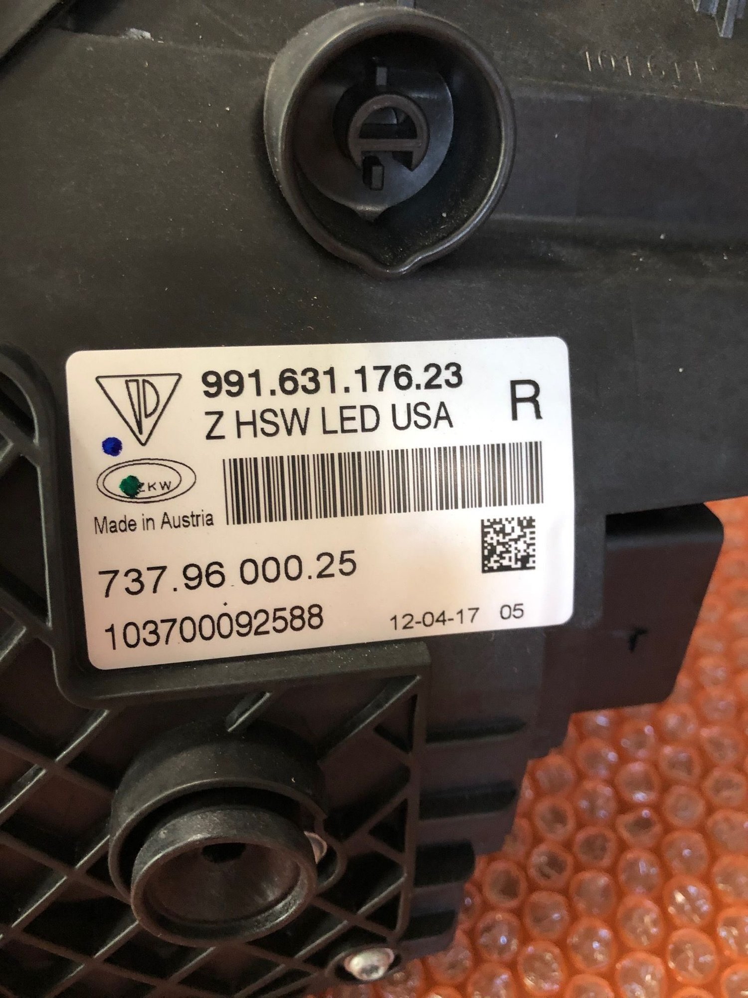 Lights - One Pair PLDS LED headlights silver - Used - 2017 to 2019 Porsche 911 - Henderson, NV 89002, United States