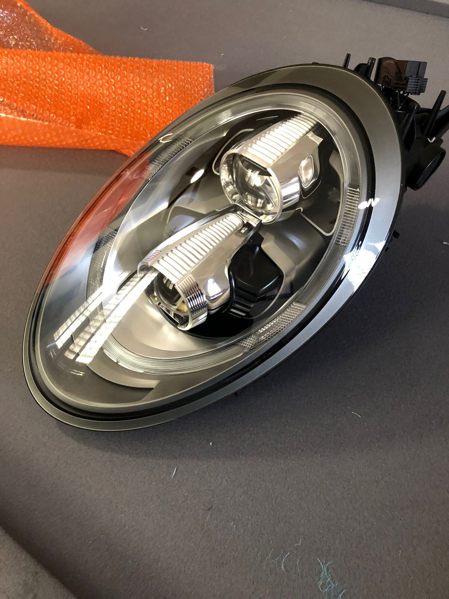 Lights - One Pair PLDS LED headlights silver - Used - 2017 to 2019 Porsche 911 - Henderson, NV 89002, United States