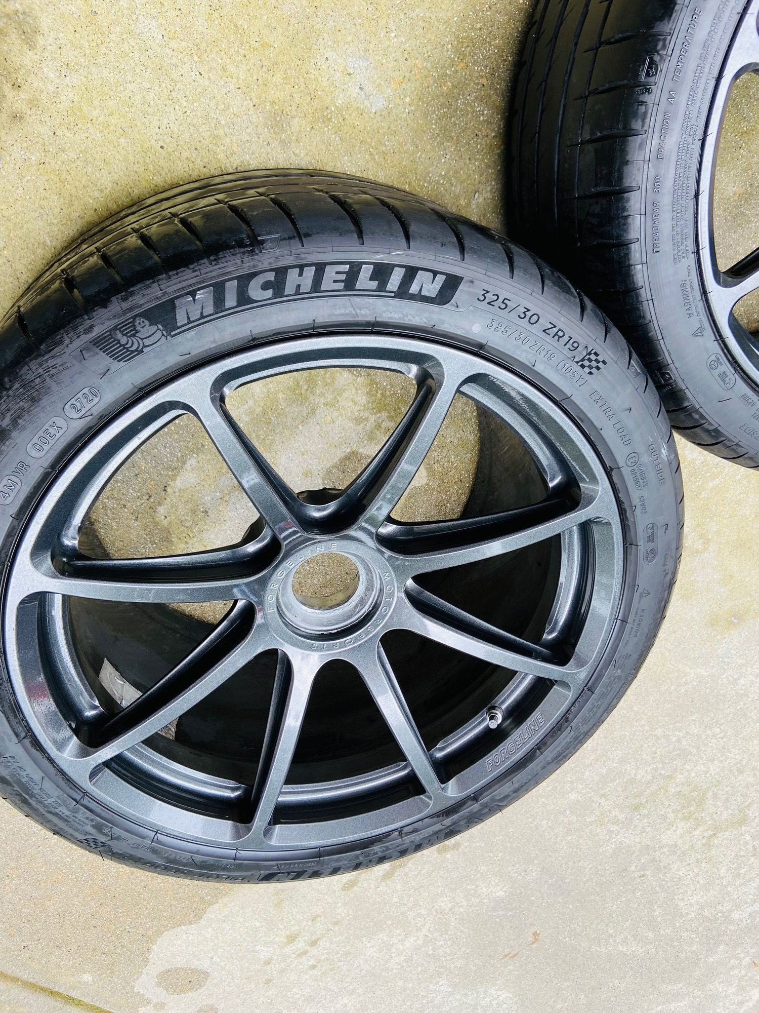 Wheels and Tires/Axles - 19 inch Forgeline GE1R Wheels with Michelin Pilot Sport 4s Tires - Used - 2014 to 2019 Porsche GT3 - Atlanta, GA 30339, United States
