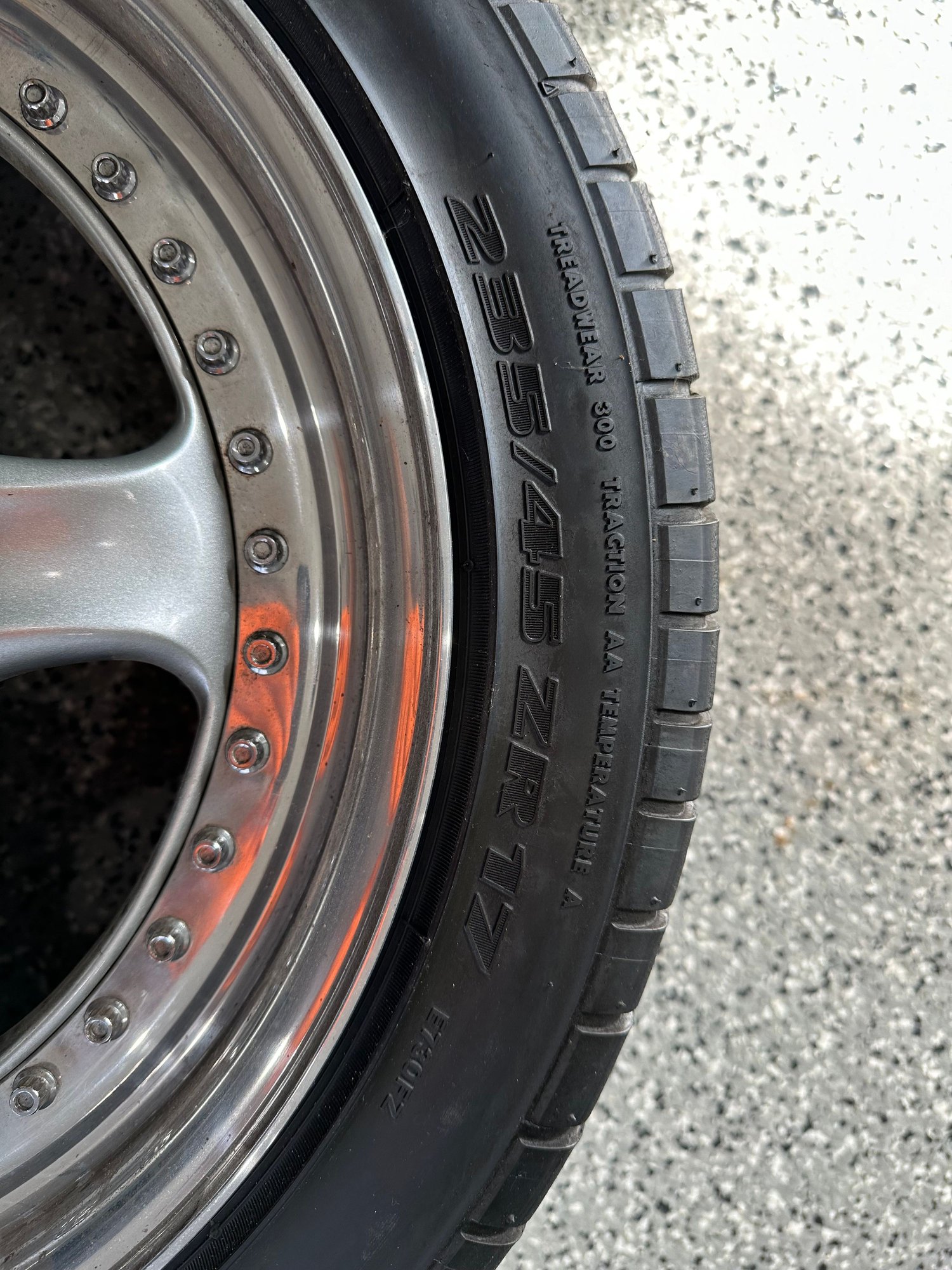 Wheels and Tires/Axles - Kinesis Supercup Wheels - 3pc Modular - Used - 1986 to 1991 Porsche 944 - 1992 to 1995 Porsche 968 - Alexandria, VA 22301, United States