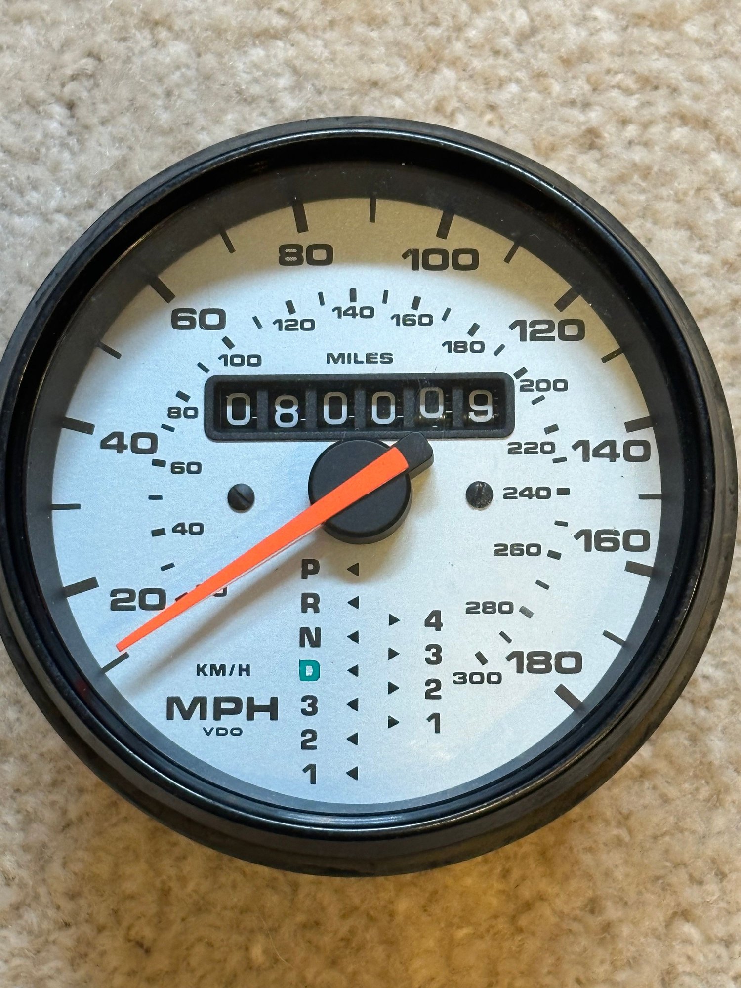 Interior/Upholstery - 993 Carrera S Speedometer - Silver face / tiptronic 80K miles - Used - 1989 to 1998 Porsche 911 - Denver, CO 80209, United States