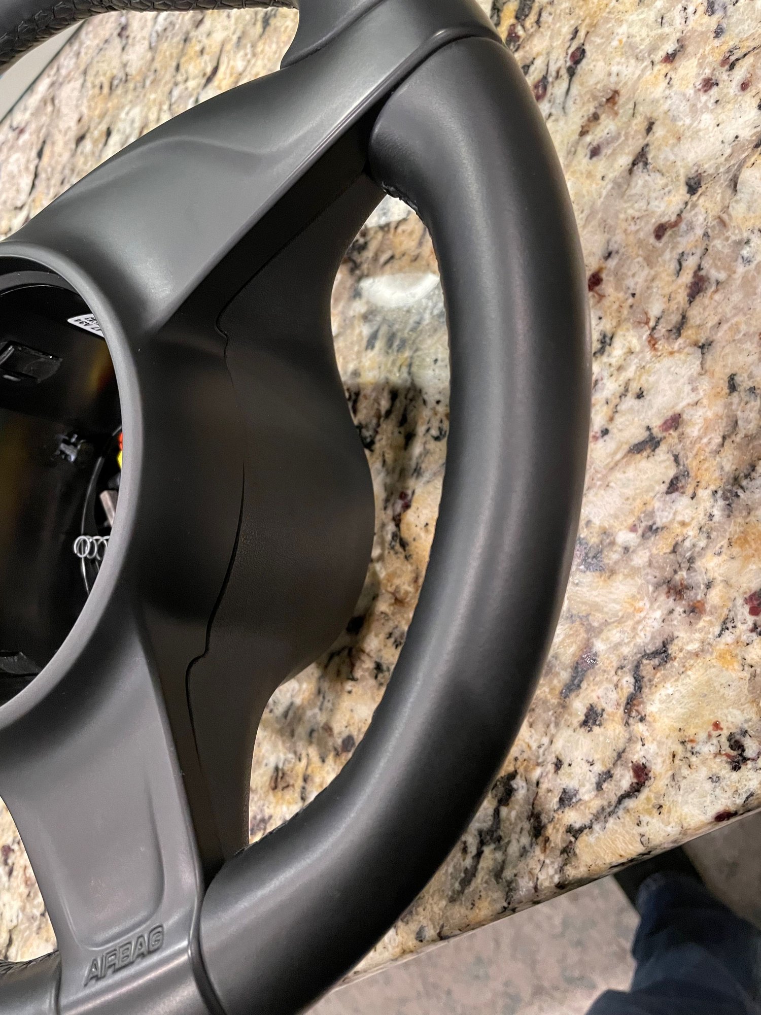 Interior/Upholstery - 981 Stock Steering Wheel - Manual Transmission - Used - 2012 to 2016 Porsche 911 - 2014 to 2016 Porsche Cayman - Salt Lake City, UT 84107, United States