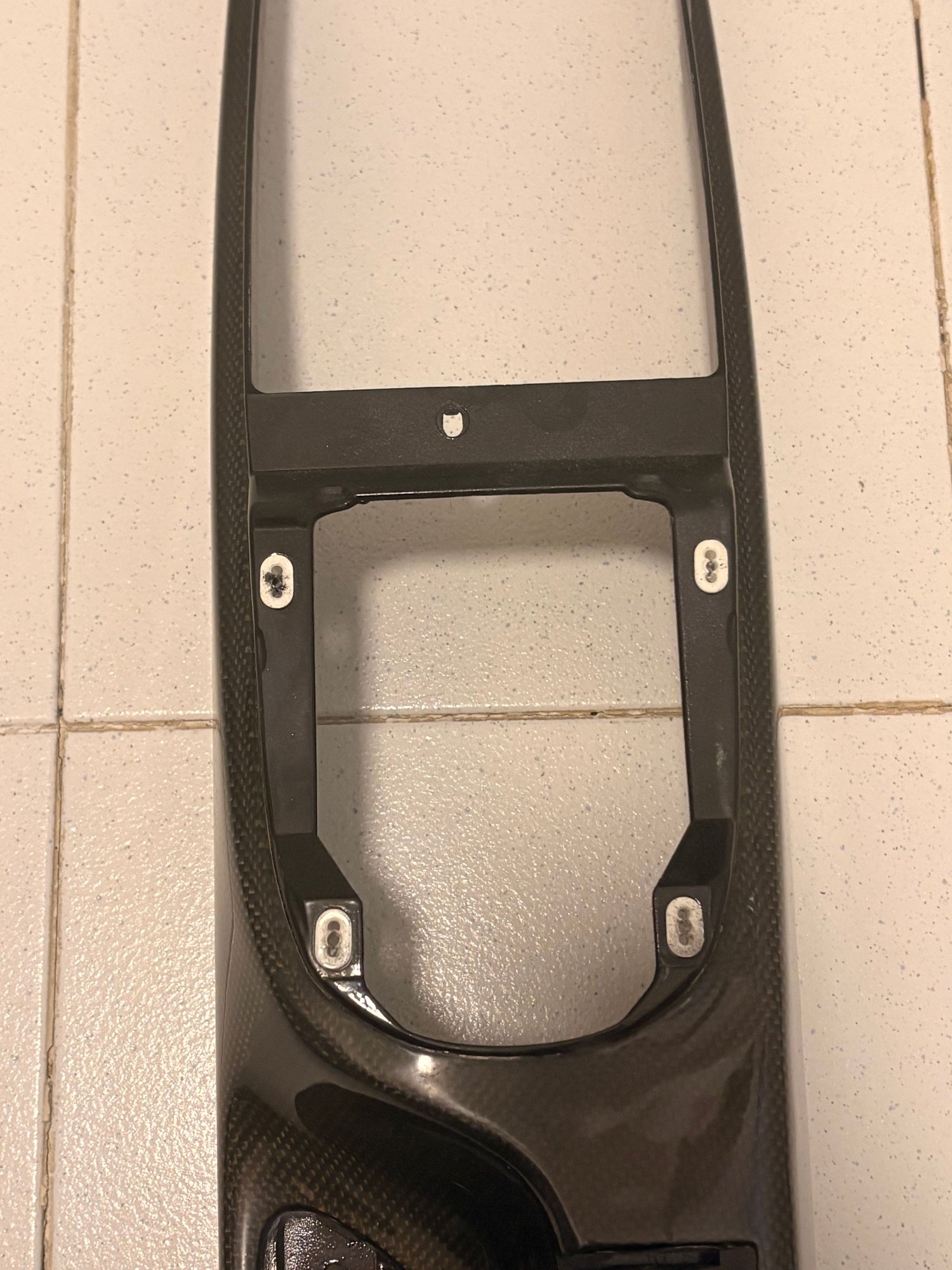 Interior/Upholstery - Carbon Center Console OEM 997 - Used - 2005 to 2012 Porsche 911 - Monaco, Monaco