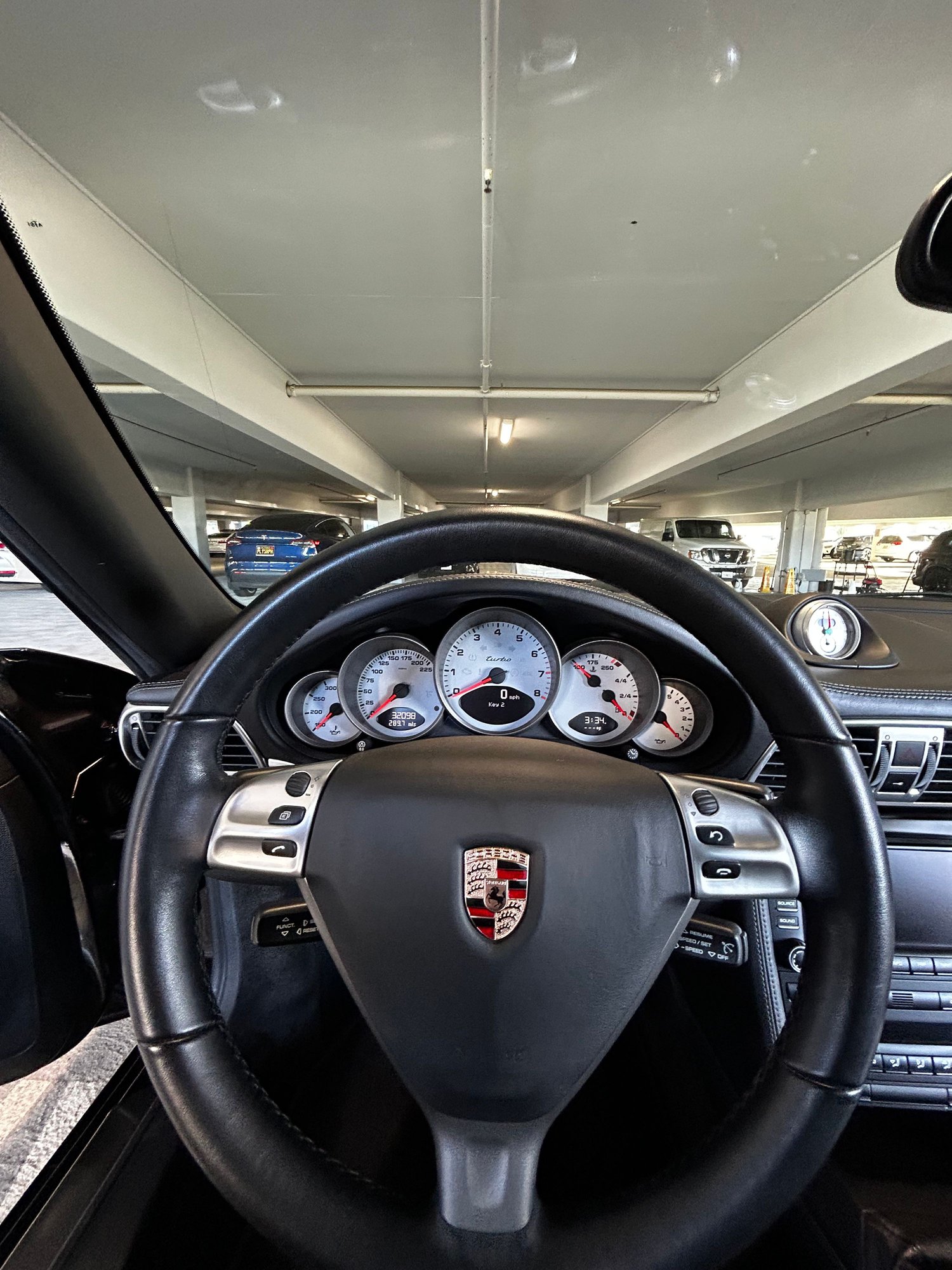 2009 Porsche 911 - Rare low mileage 2009 Turbo Coupe with 6speed and PCCBs - New - VIN WP0AD29959S766118 - 32,250 Miles - 6 cyl - AWD - Manual - Coupe - Black - Irvine, CA 92618, United States