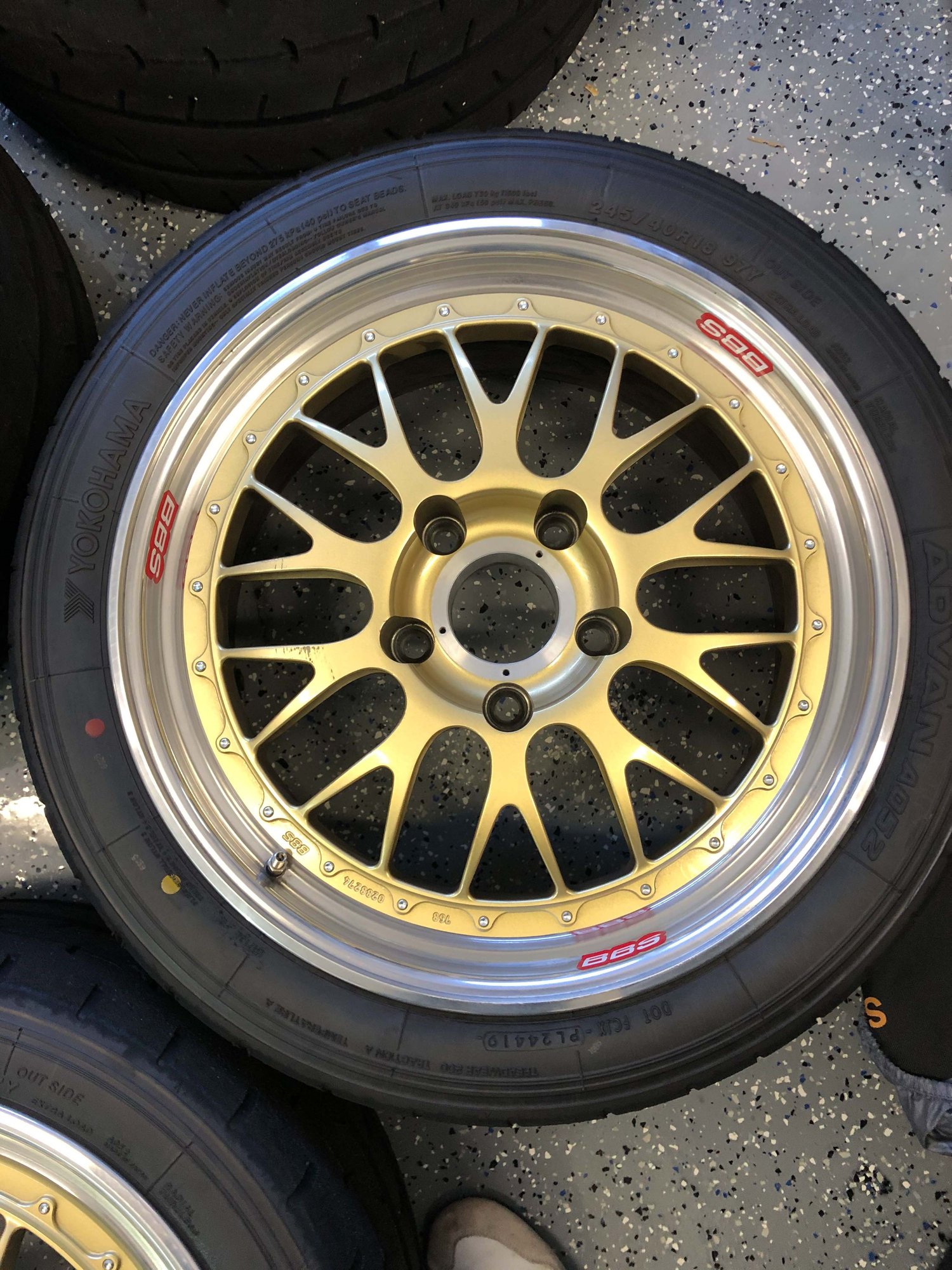Wheels and Tires/Axles - 18" BBS e88 997 (997.2) narrow body with tires and TPMS - Used - 2005 to 2012 Porsche 911 - San Diego, CA 92130, United States