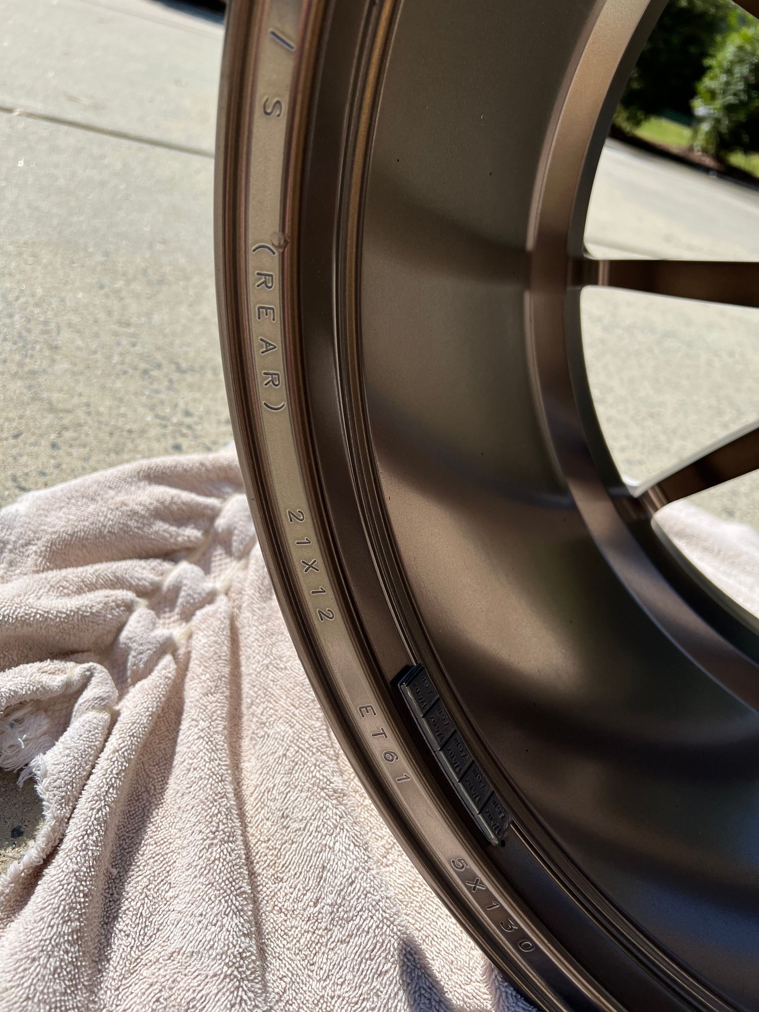 Wheels and Tires/Axles - Vossen Champion RS92 21x12 & 20x9.5 for 992 TTS - Used - Charlotte, NC 28173, United States