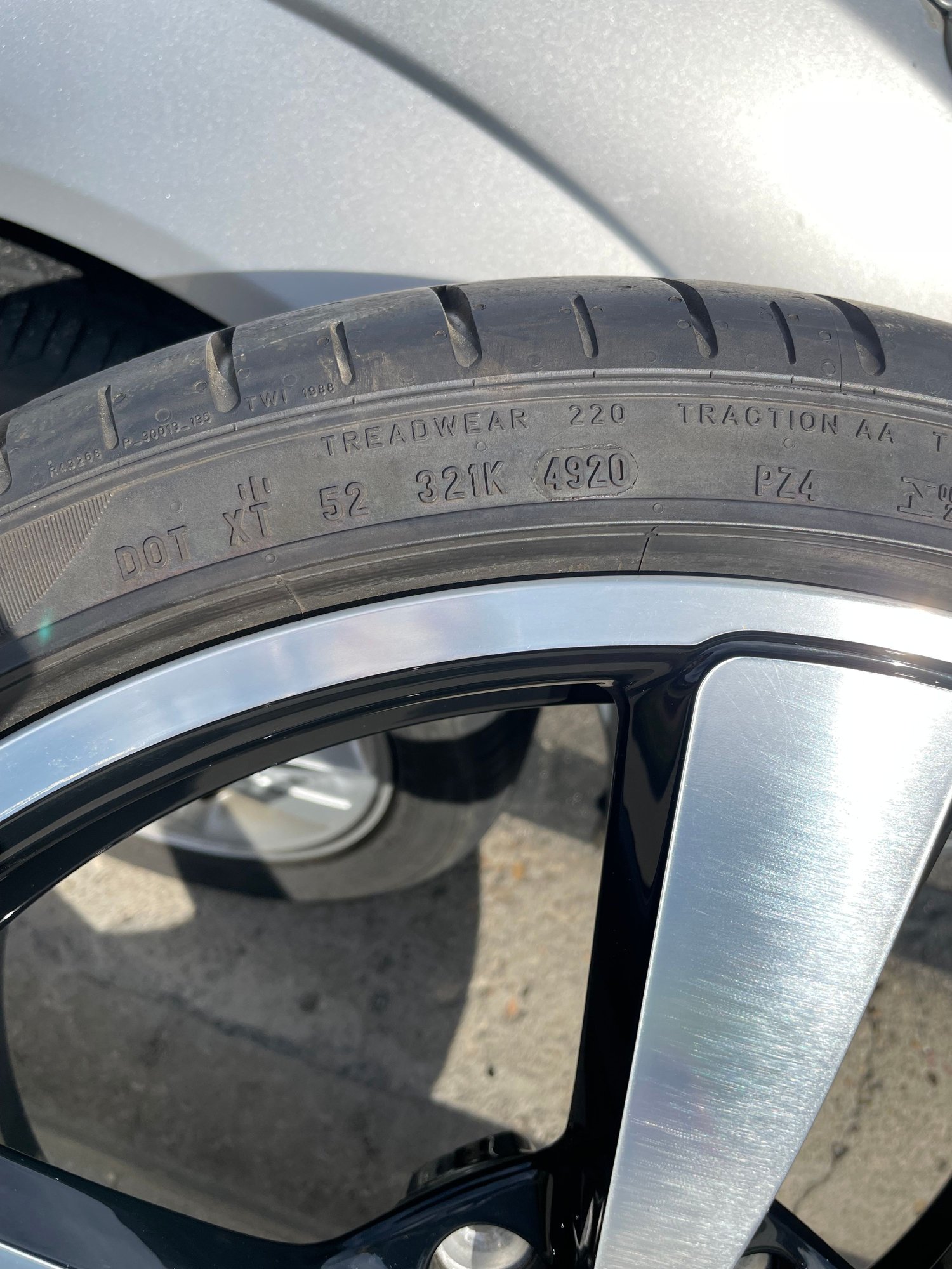 Wheels and Tires/Axles - 20" Exclusive Design Front Wheel 8.5X20 ET50 Jet Black with Pirelli PZERO NA1 tire - Used - All Years  All Models - Moorpark, CA 93021, United States