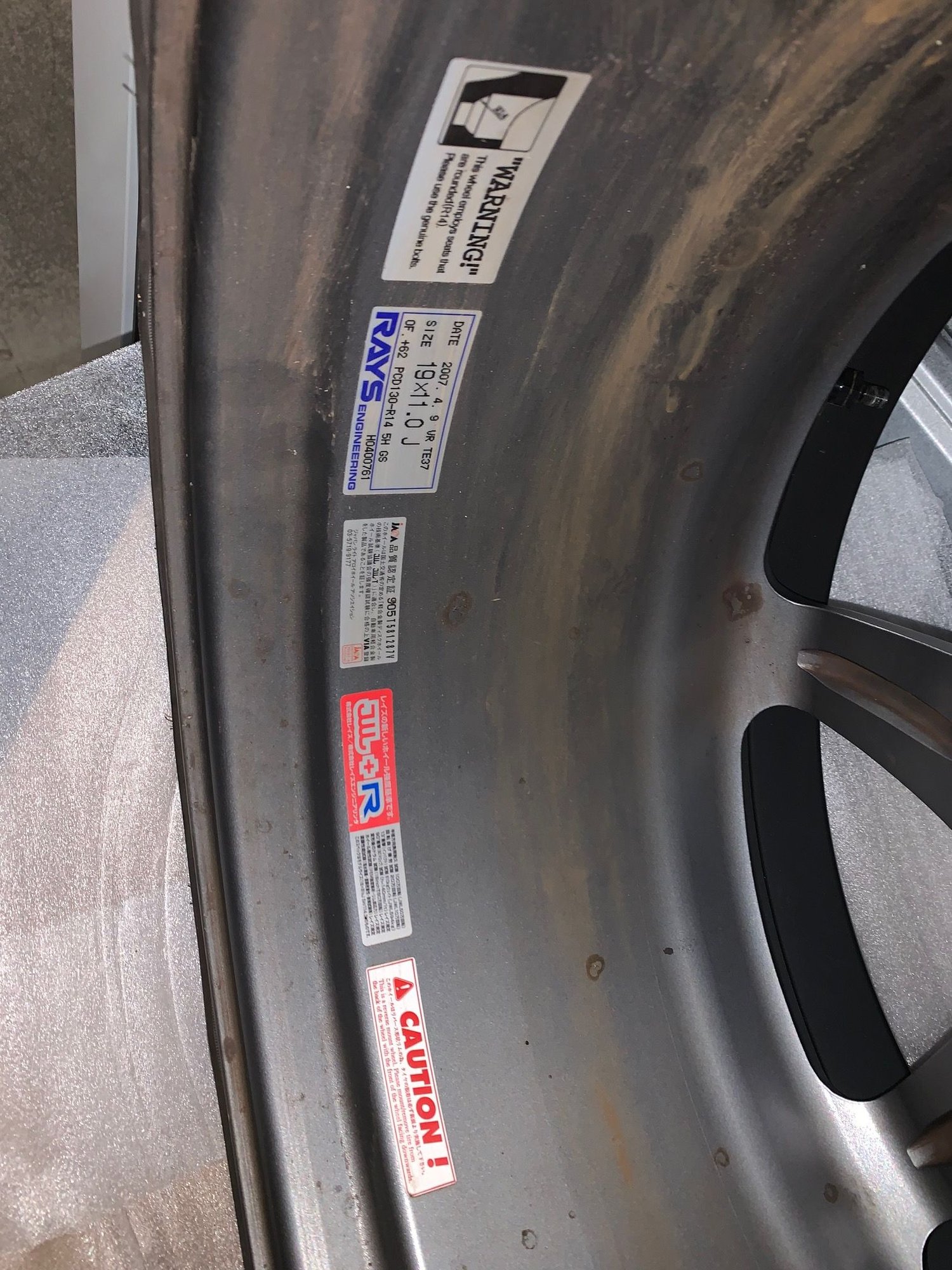 Wheels and Tires/Axles - 19" Volk TE37 Wheels - Used - 1999 to 2008 Porsche 911 - Vancouver, BC V5R5J4, Canada