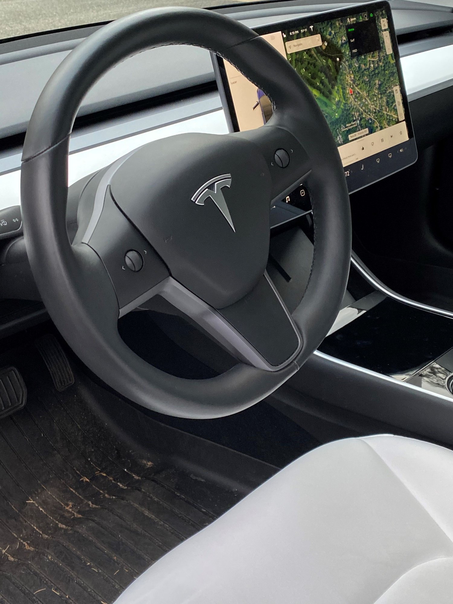 2019 Tesla 3 - 2019 Tesla Model 3 Blue/White - Used - VIN 5YJ3E1EB9KF195020 - 7,950 Miles - Other - AWD - Automatic - Sedan - Blue - Port Washington, NY 11050, United States