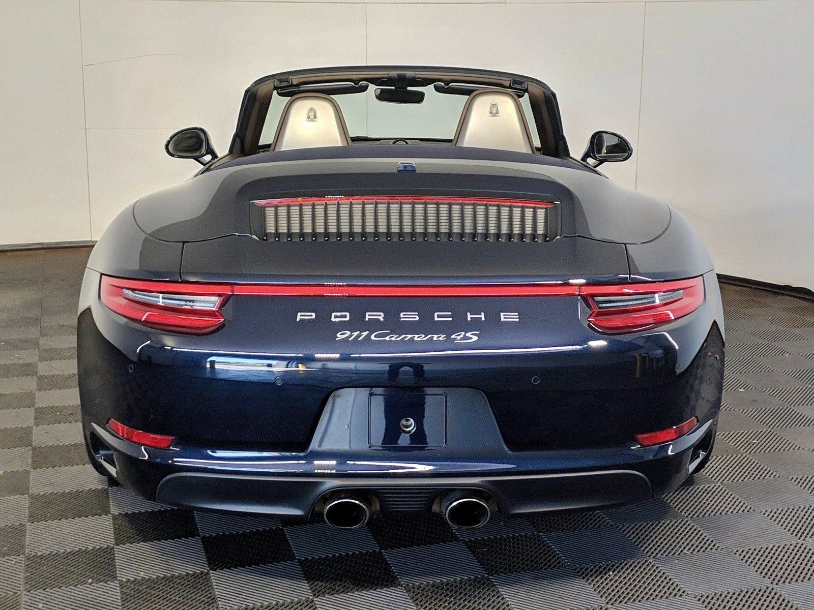 2017 Porsche 911 - 2017 Carrera 4S Cabriolet - Night Blue/Saddle Brown Full Leather - Used - VIN WP0CB2A97HS155807 - 19,650 Miles - 6 cyl - AWD - Automatic - Convertible - Blue - Sudbury, MA 01776, United States