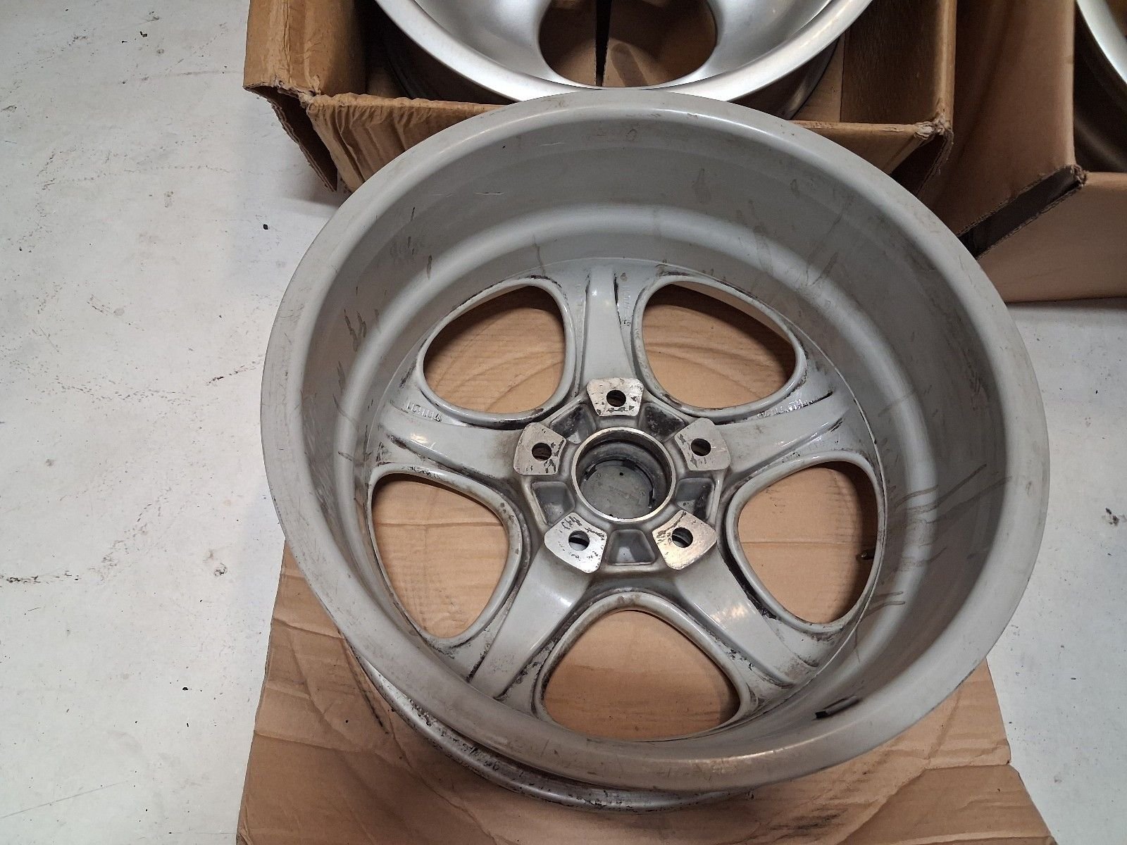 Wheels and Tires/Axles - Porsche 993 OEM Cup Wheels 911/930Turbo (5 pcs) - Used - -1 to 2027  All Models - Orlando, FL 32837, United States